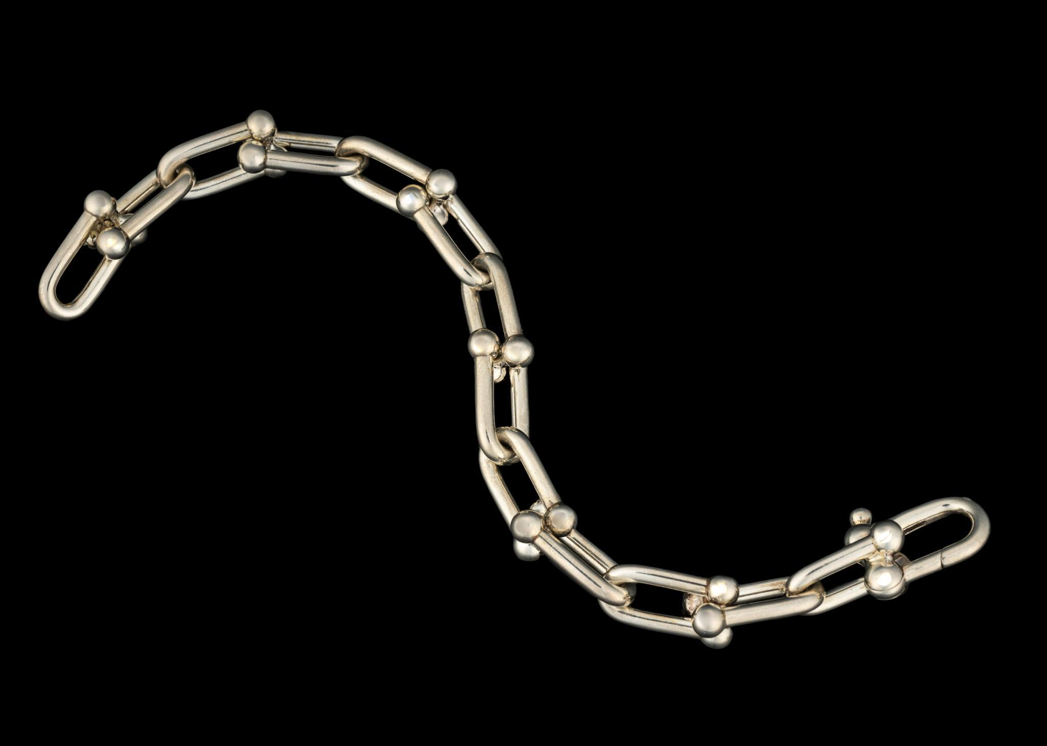 Tiffany HardWear Collection Large Link Sterling Silver Chain Bracelet