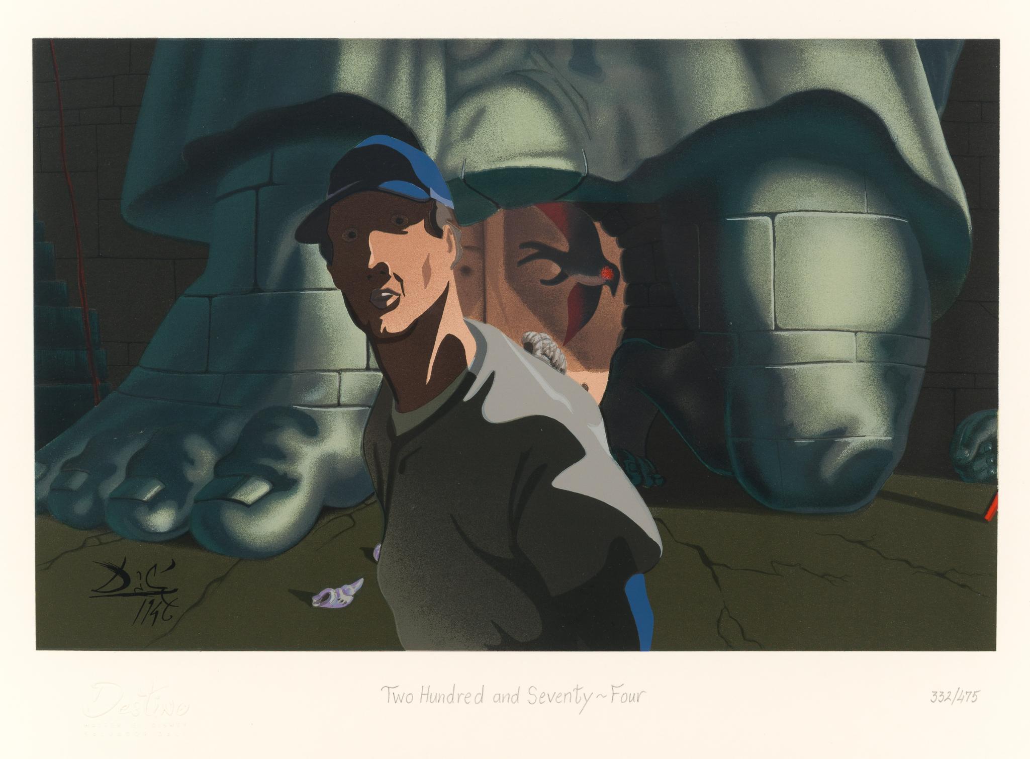 Salvador Dali "Destino #274" Serigraph