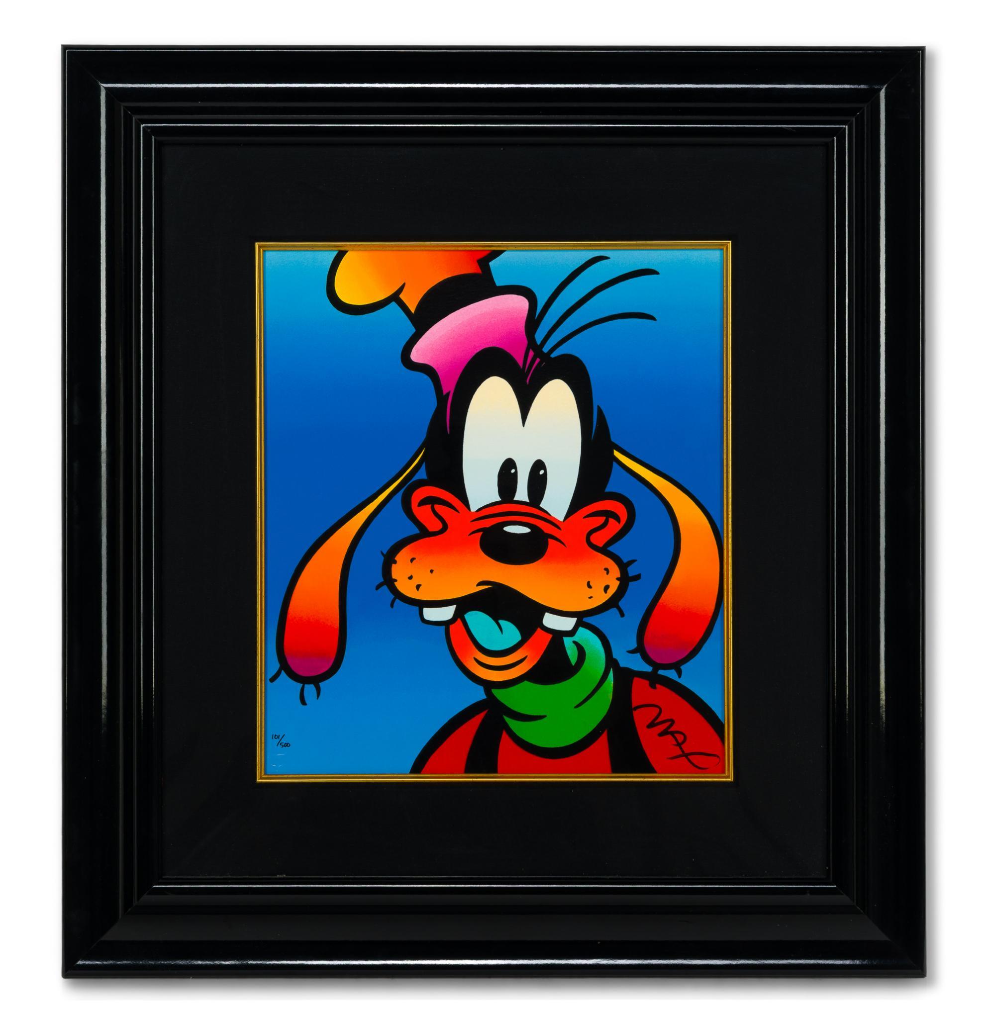 Peter Max Serigraph - Goofy