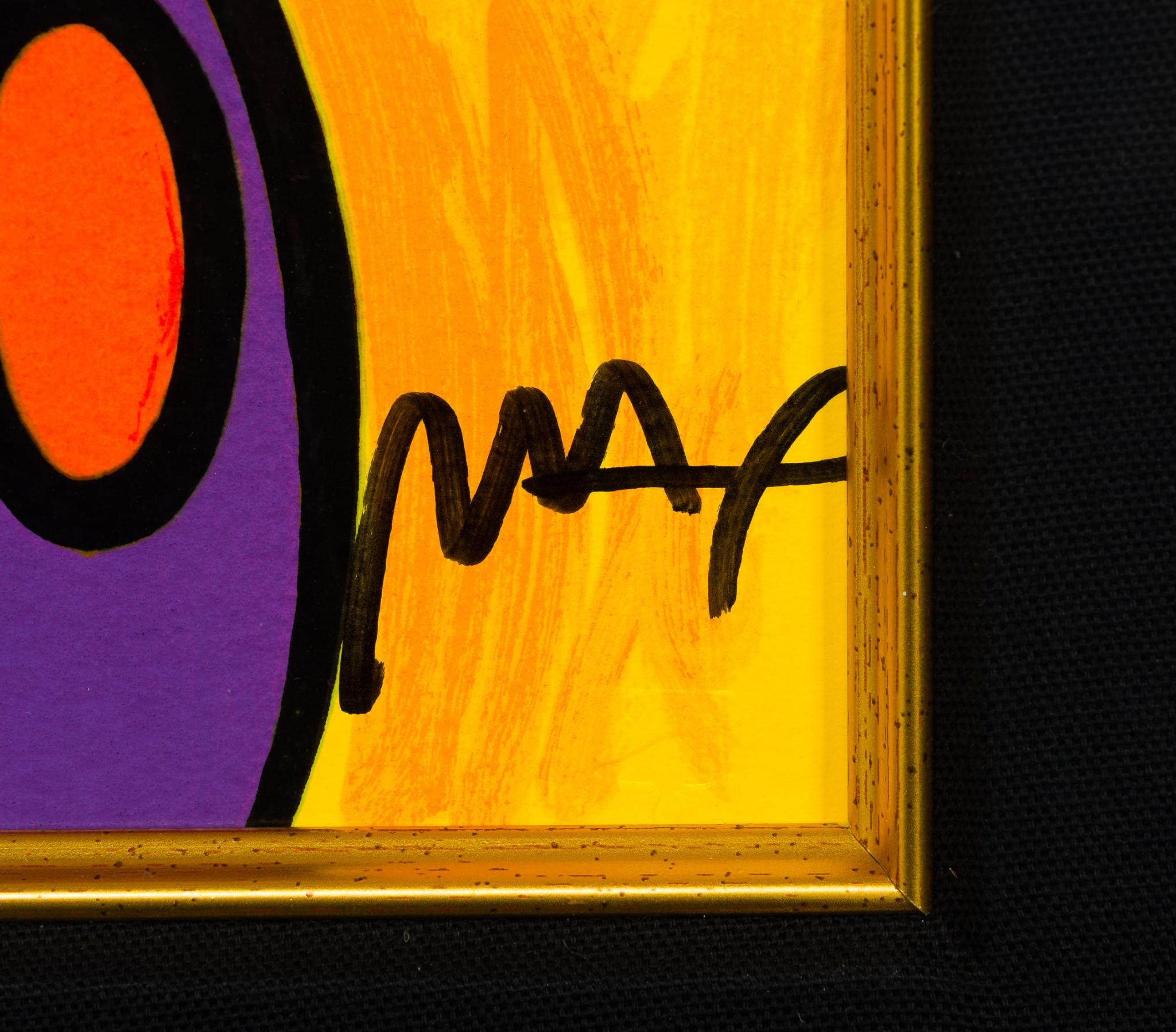 Peter Max Serigraph - Mickey Mouse