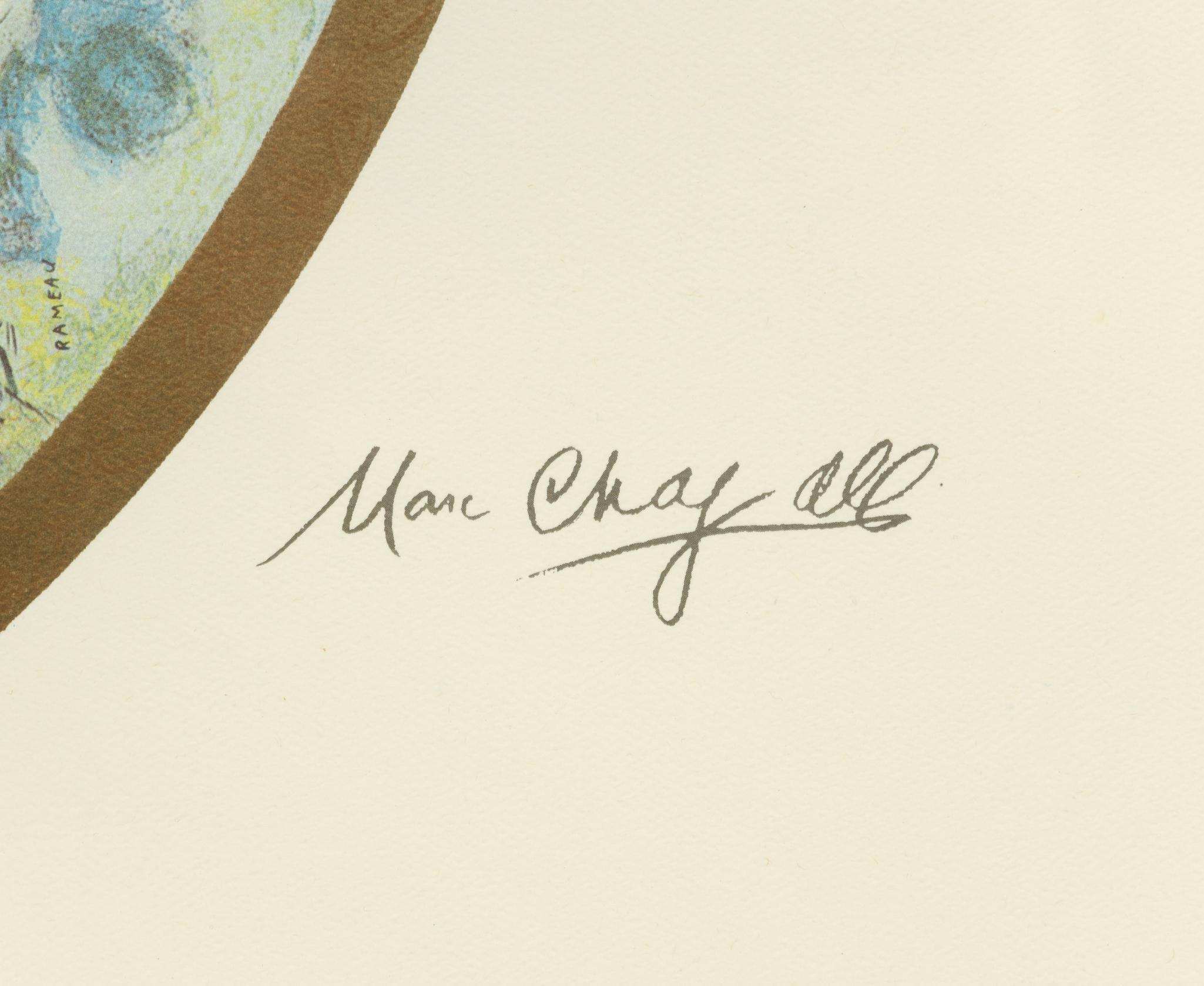 Marc Chagall Signed and Numbered Print