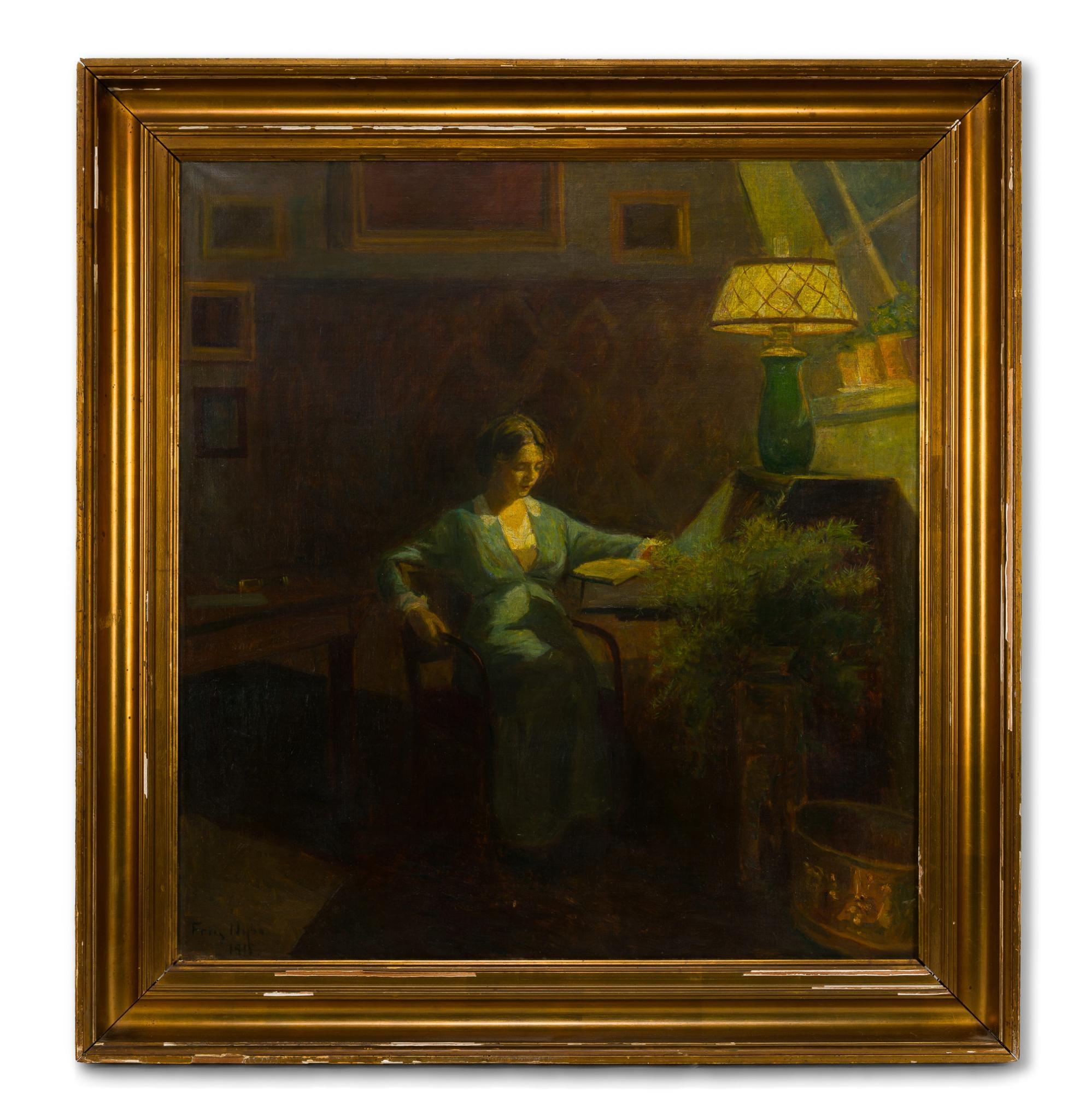 Poul Friis Nybo Oil on Canvas Painting