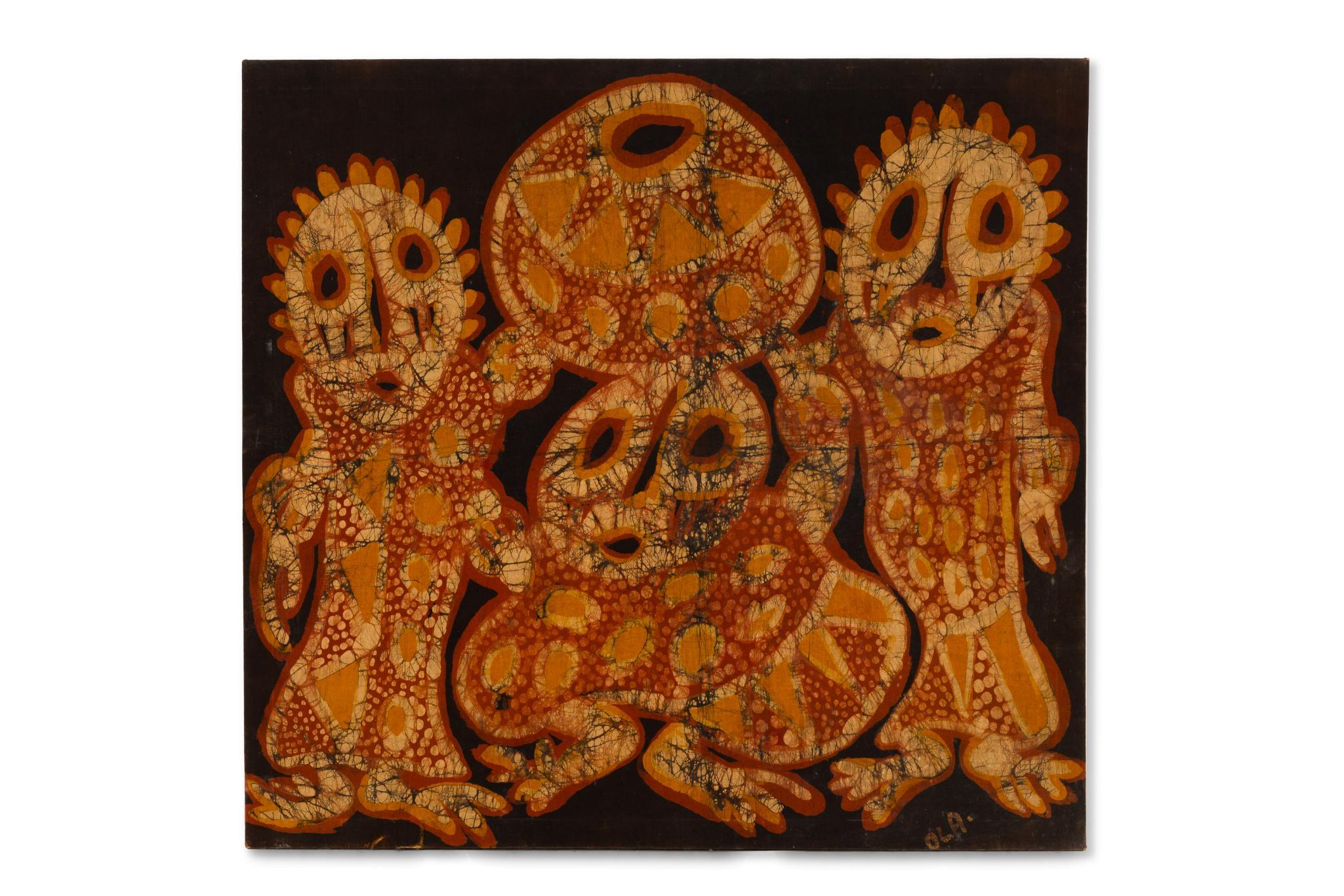 Nigerian Batik Ola of The Oshogbo School