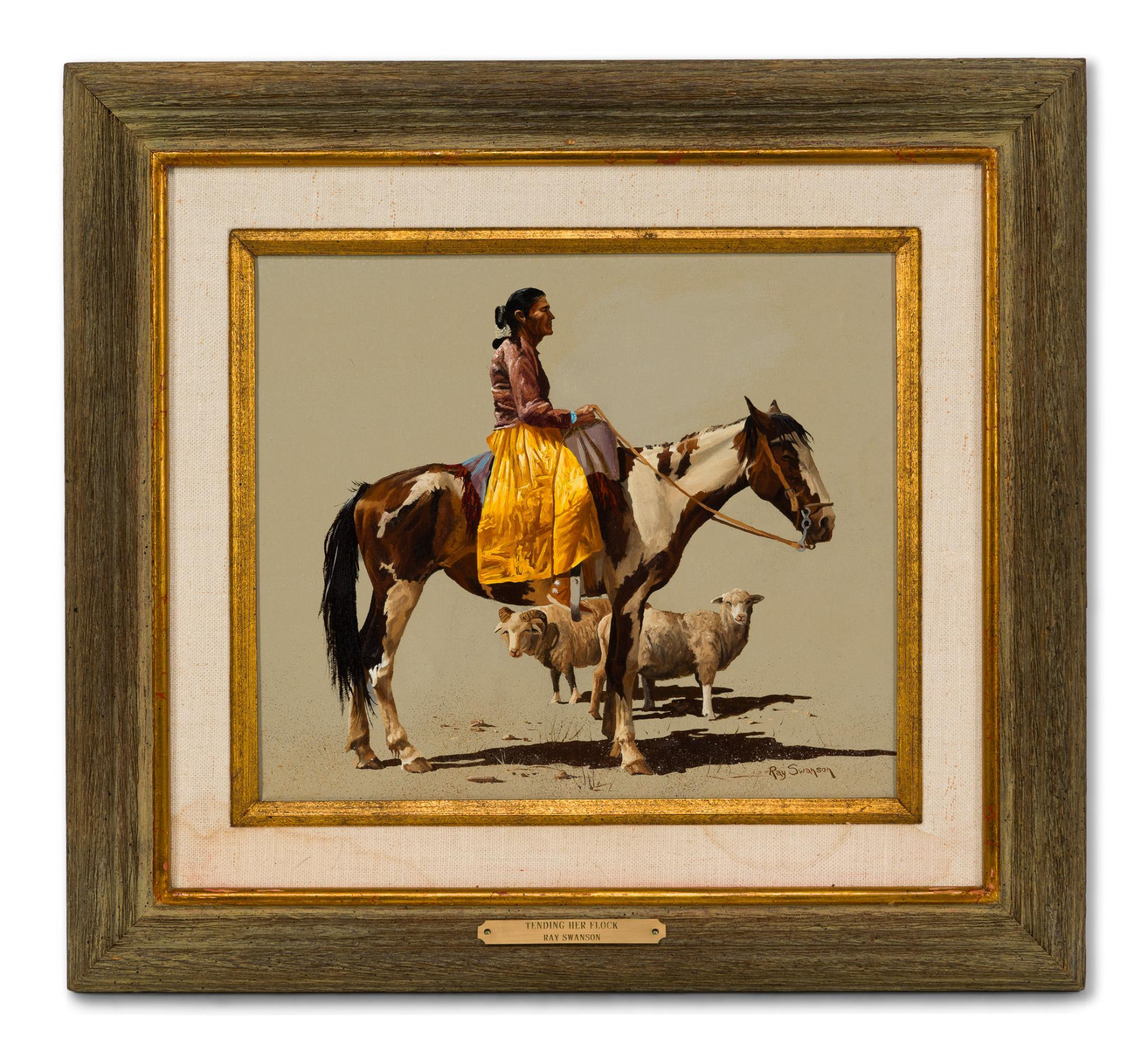 Ray Swanson Oil on Canvas Painting