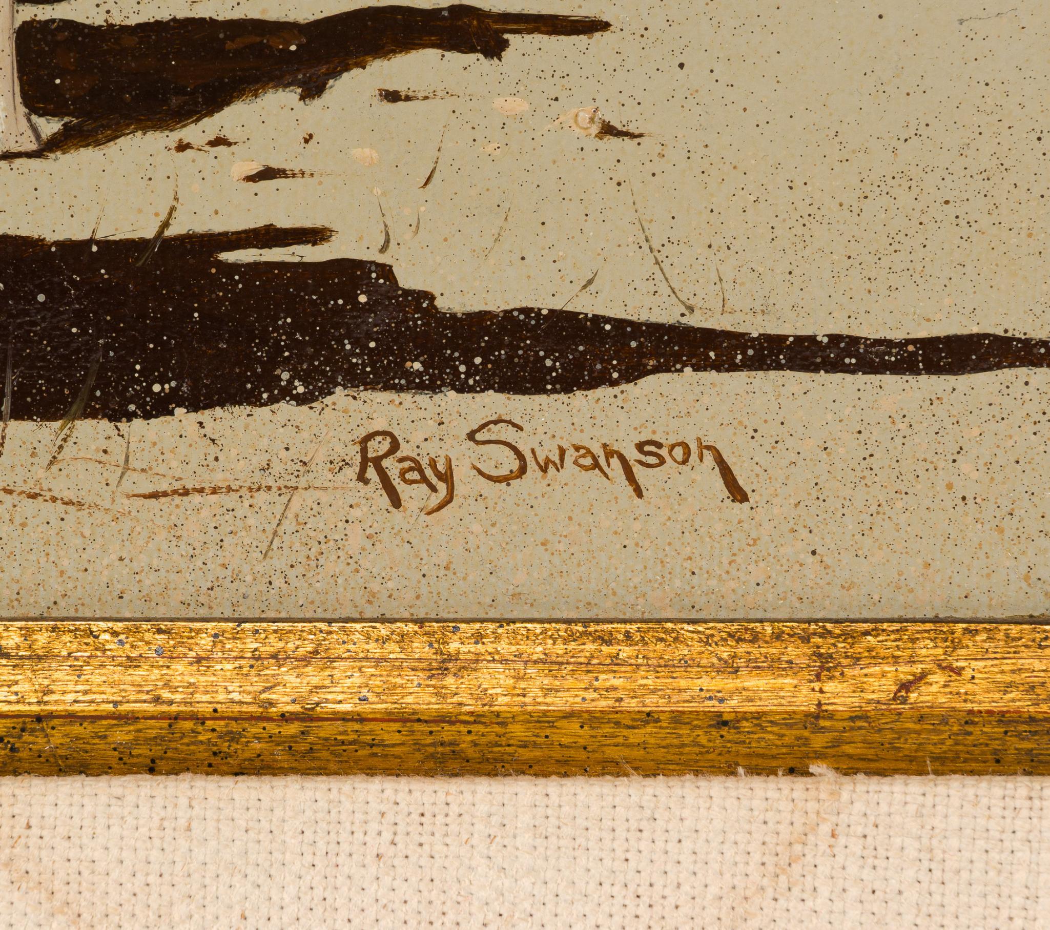 Ray Swanson Oil on Canvas Painting