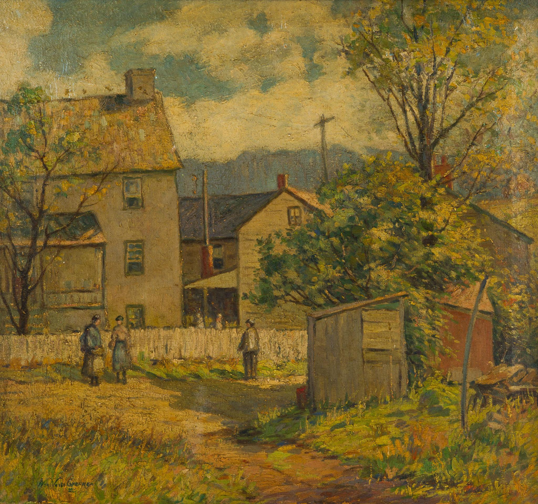 Albert Van Nesse Greene Painting
