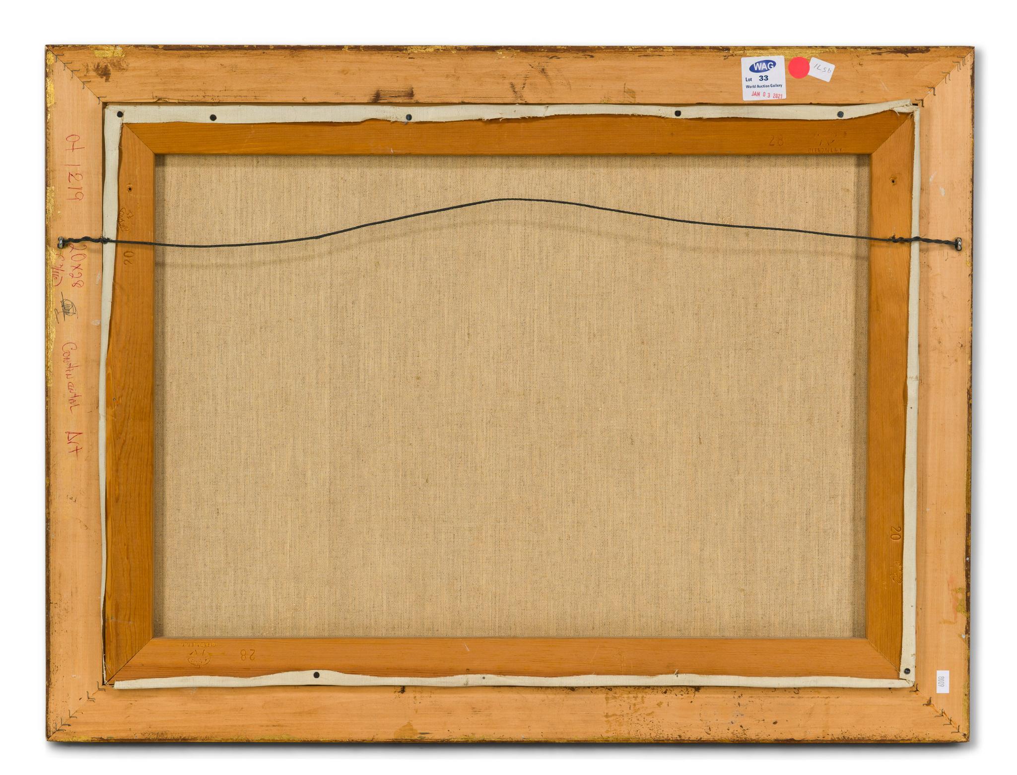Witman Etelka Vizkeleti Oil On Canvas Painting