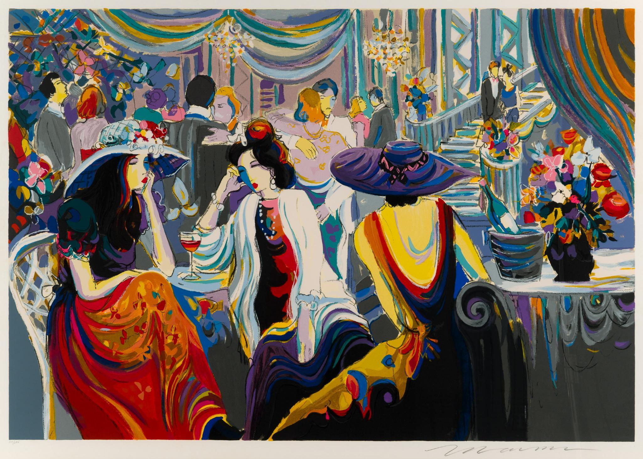 Large Isaac Maimon Serigraph