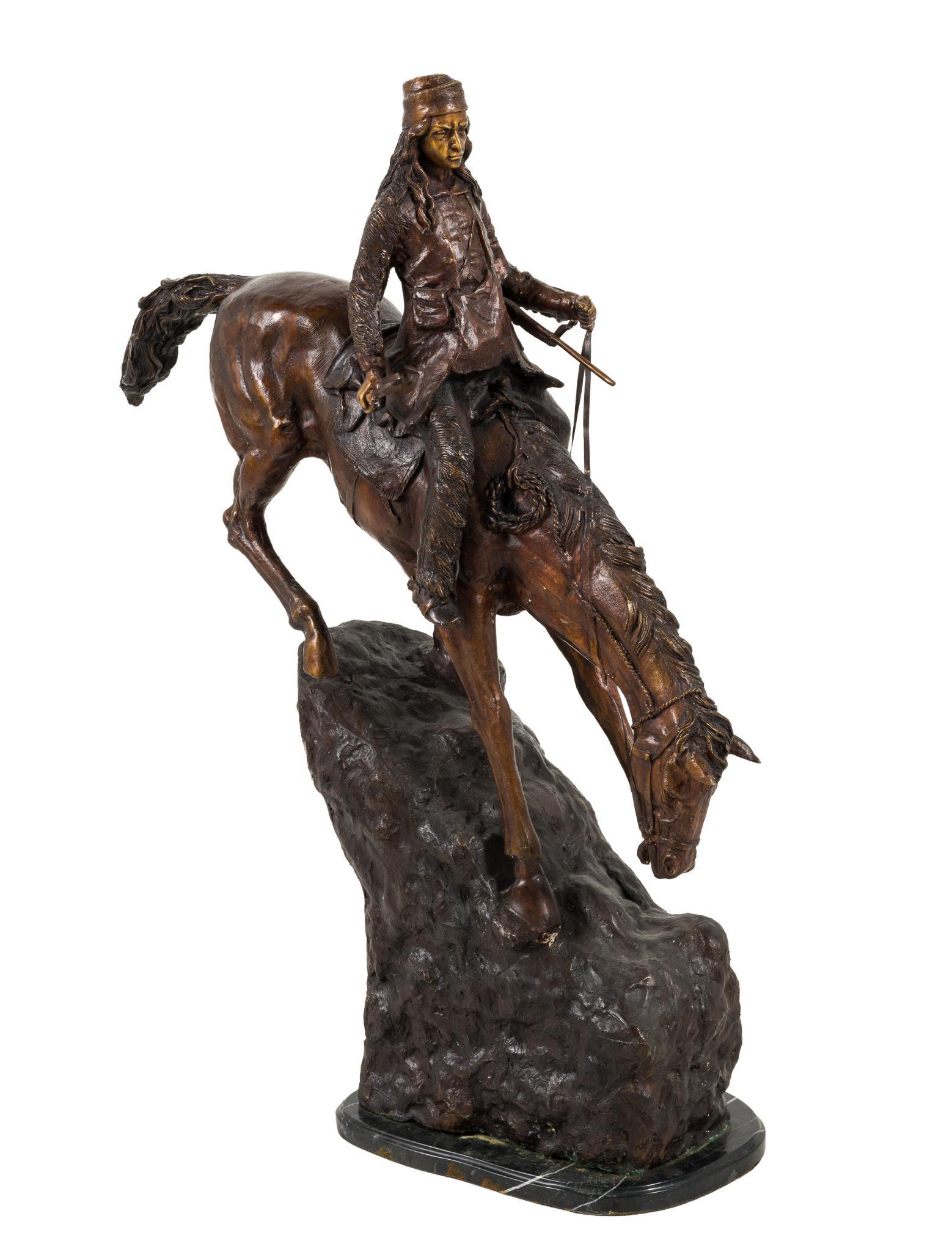 Bronze Sculpture After Frederick Remington