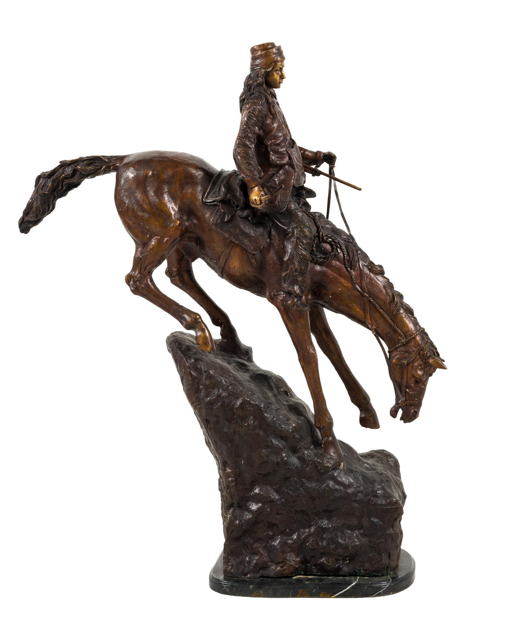 Bronze Sculpture After Frederick Remington