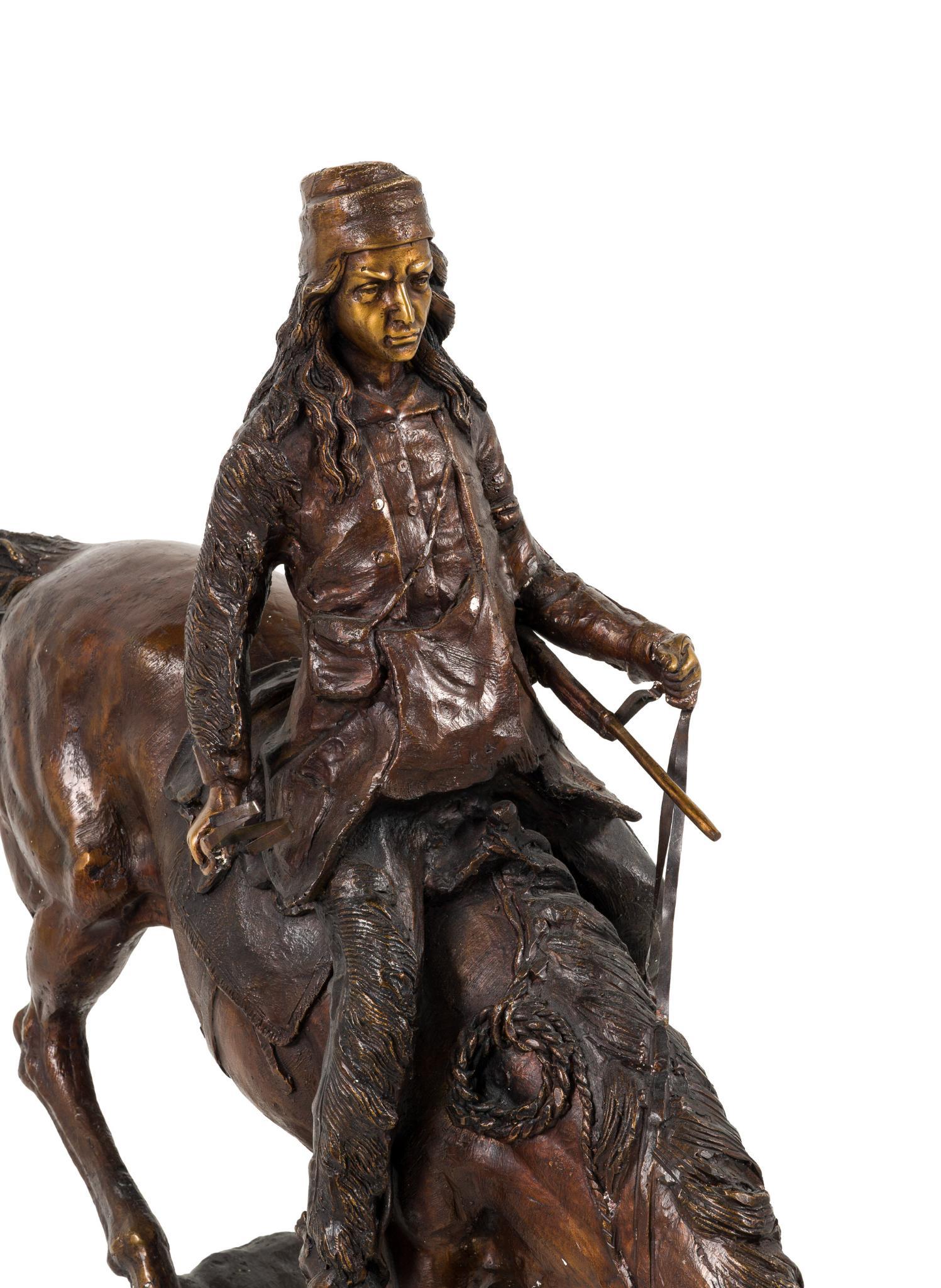 Bronze Sculpture After Frederick Remington
