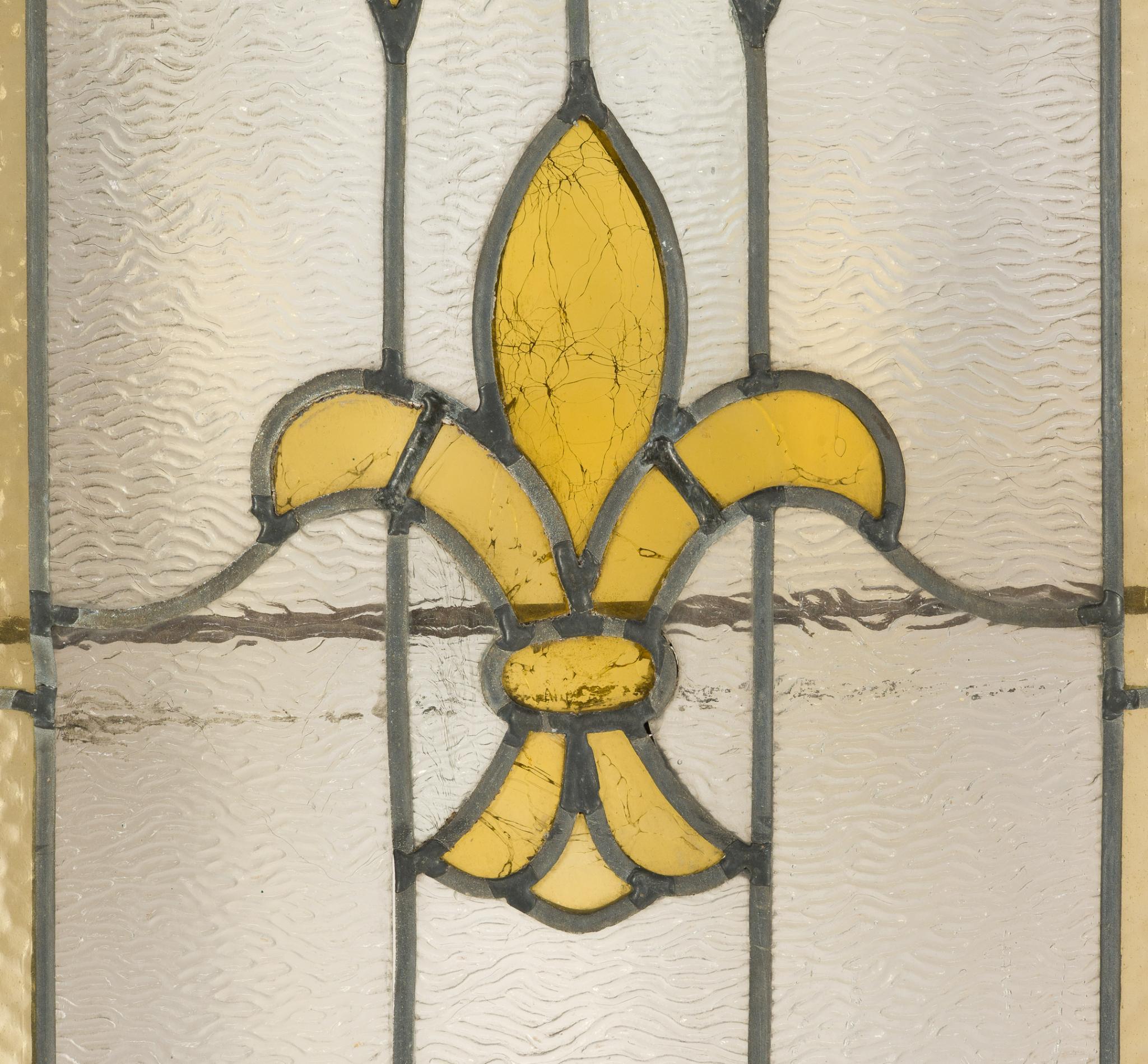 Pair of Stained Glass Windows