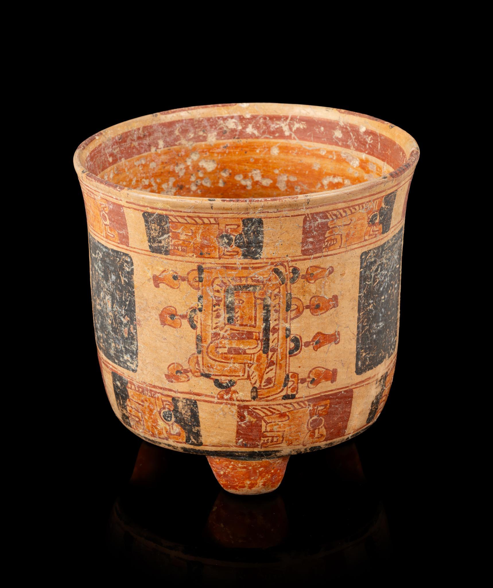 Pre-Columbian Maya Polychrome Ulua Valley Honduras