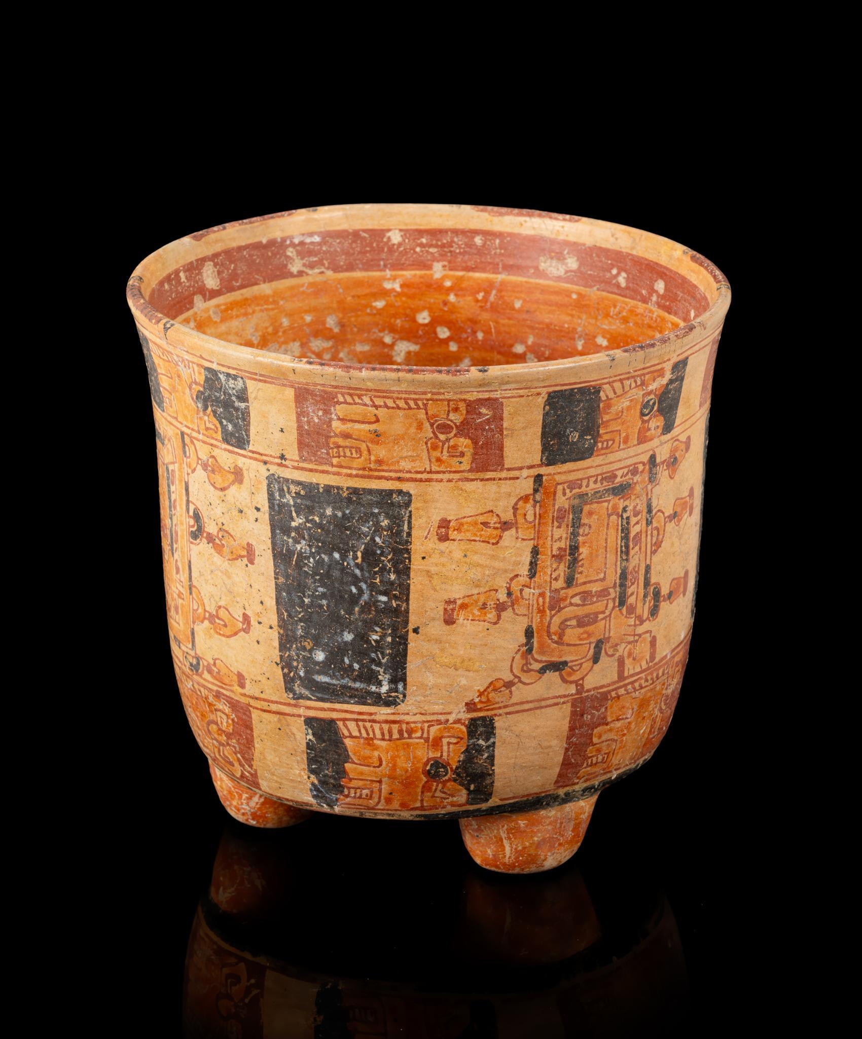 Pre-Columbian Maya Polychrome Ulua Valley Honduras