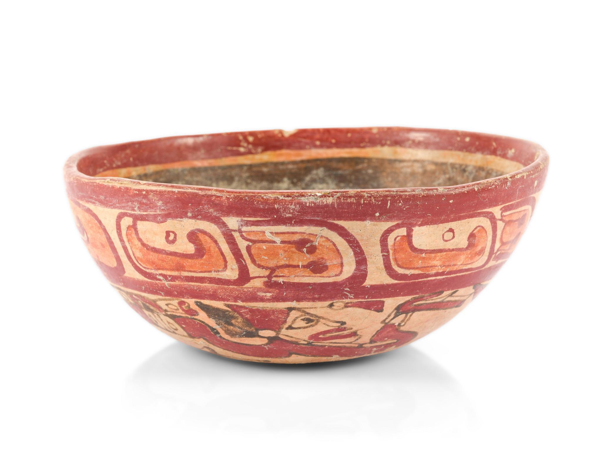 Pre-Columbian Bowls Including Copador and Chupicuara