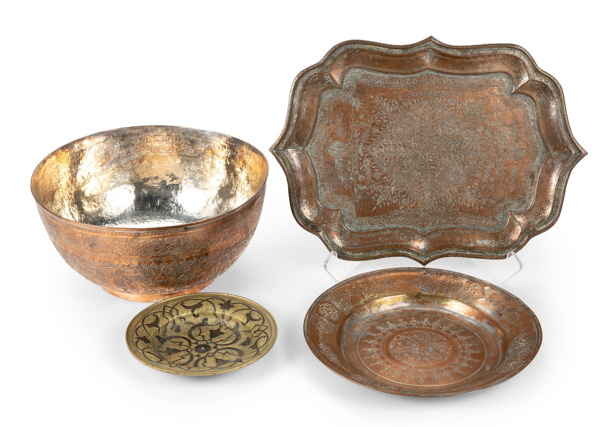 4 Persian Copper and Metalware