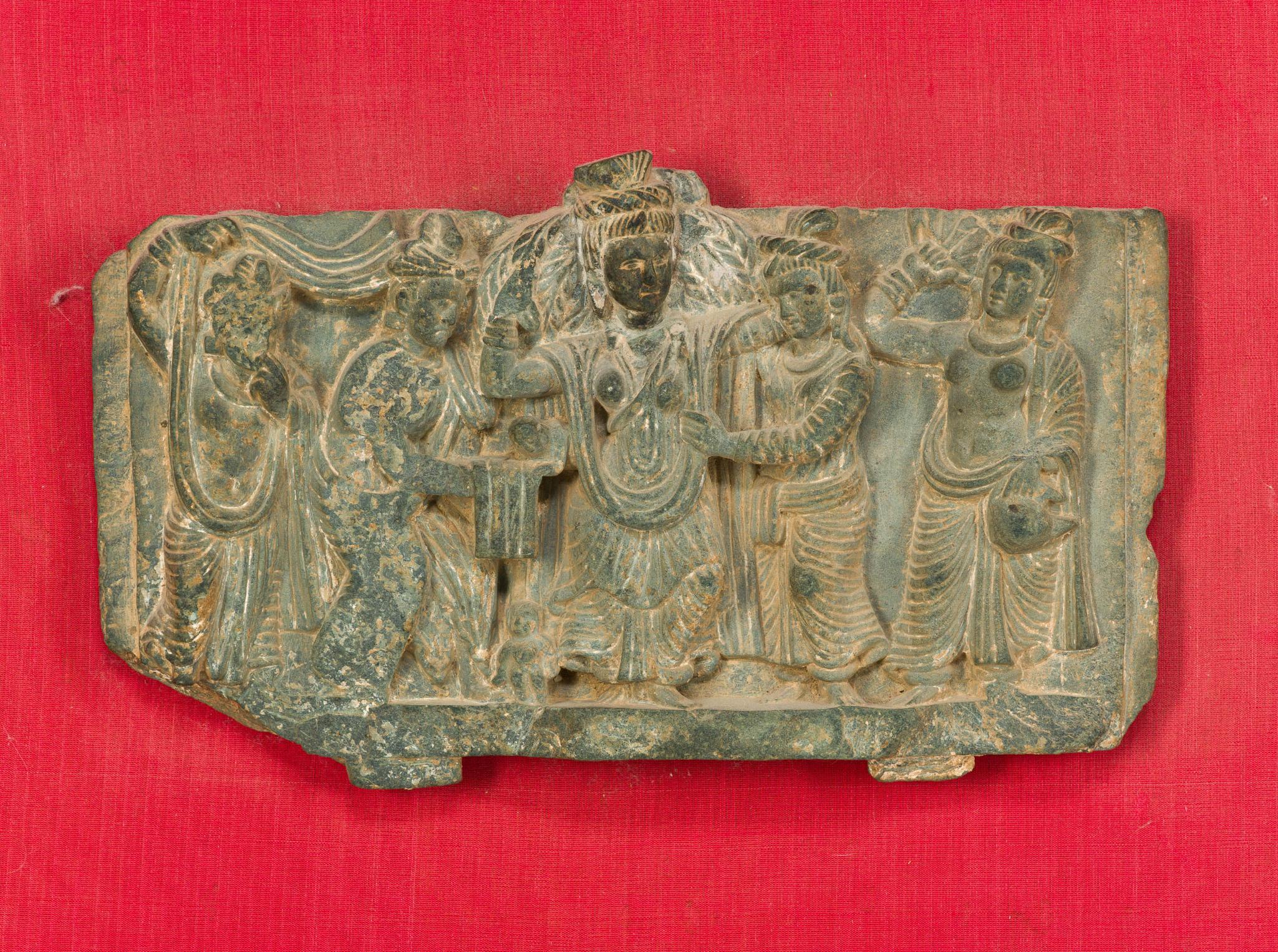 2 Framed Relief Carvings