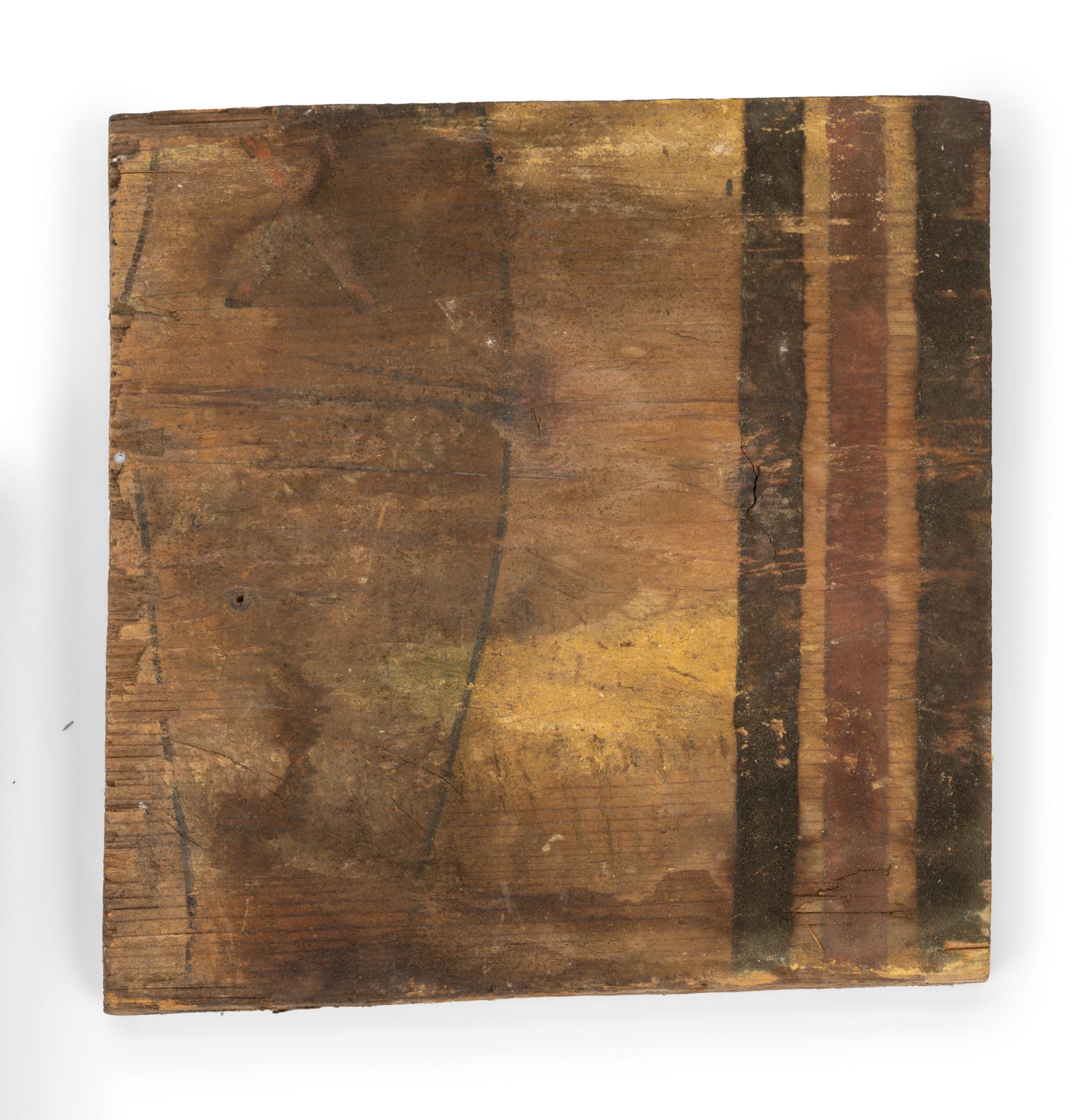 6 Egyptian Painted Wood Panels