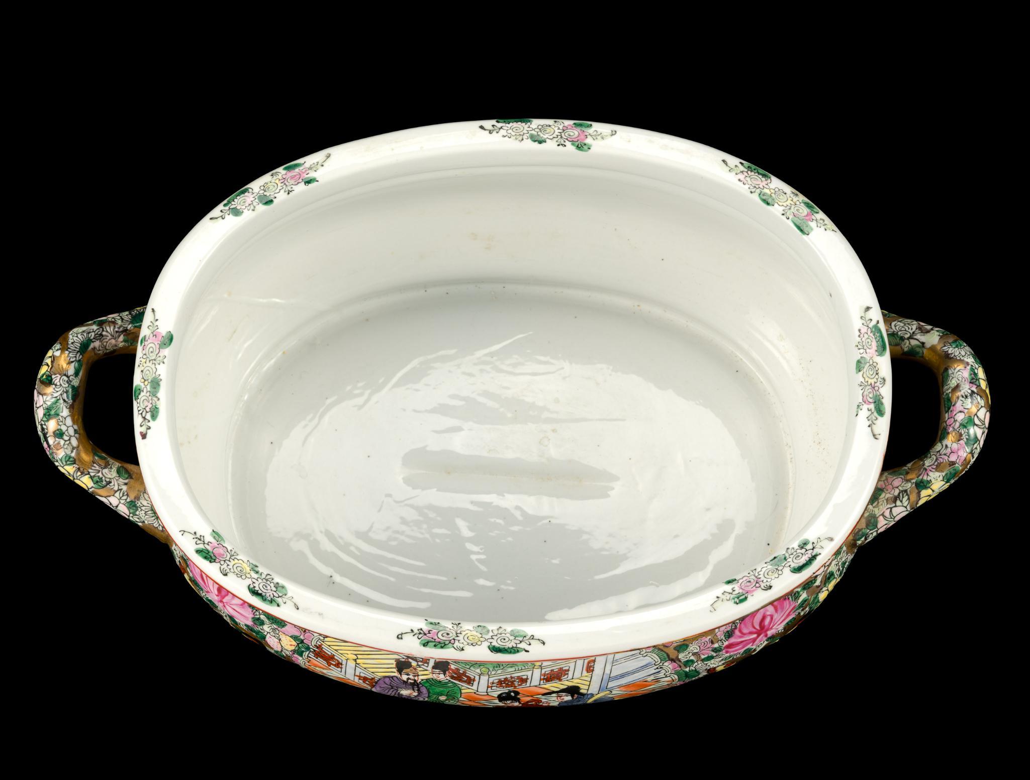 2 Chinese Porcelain Footbaths