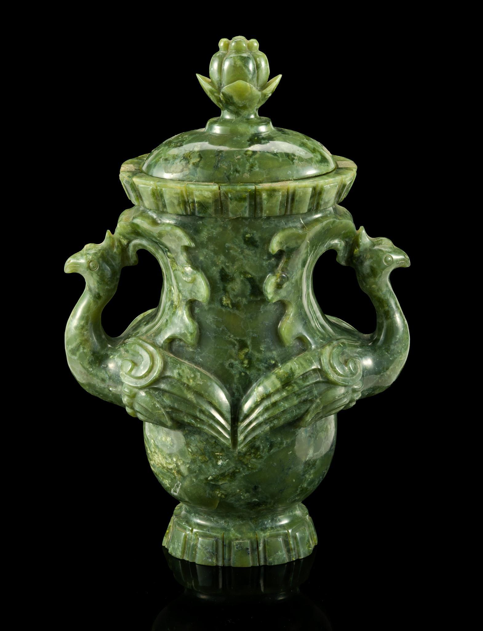 2 Chinese Hardstone Carvings