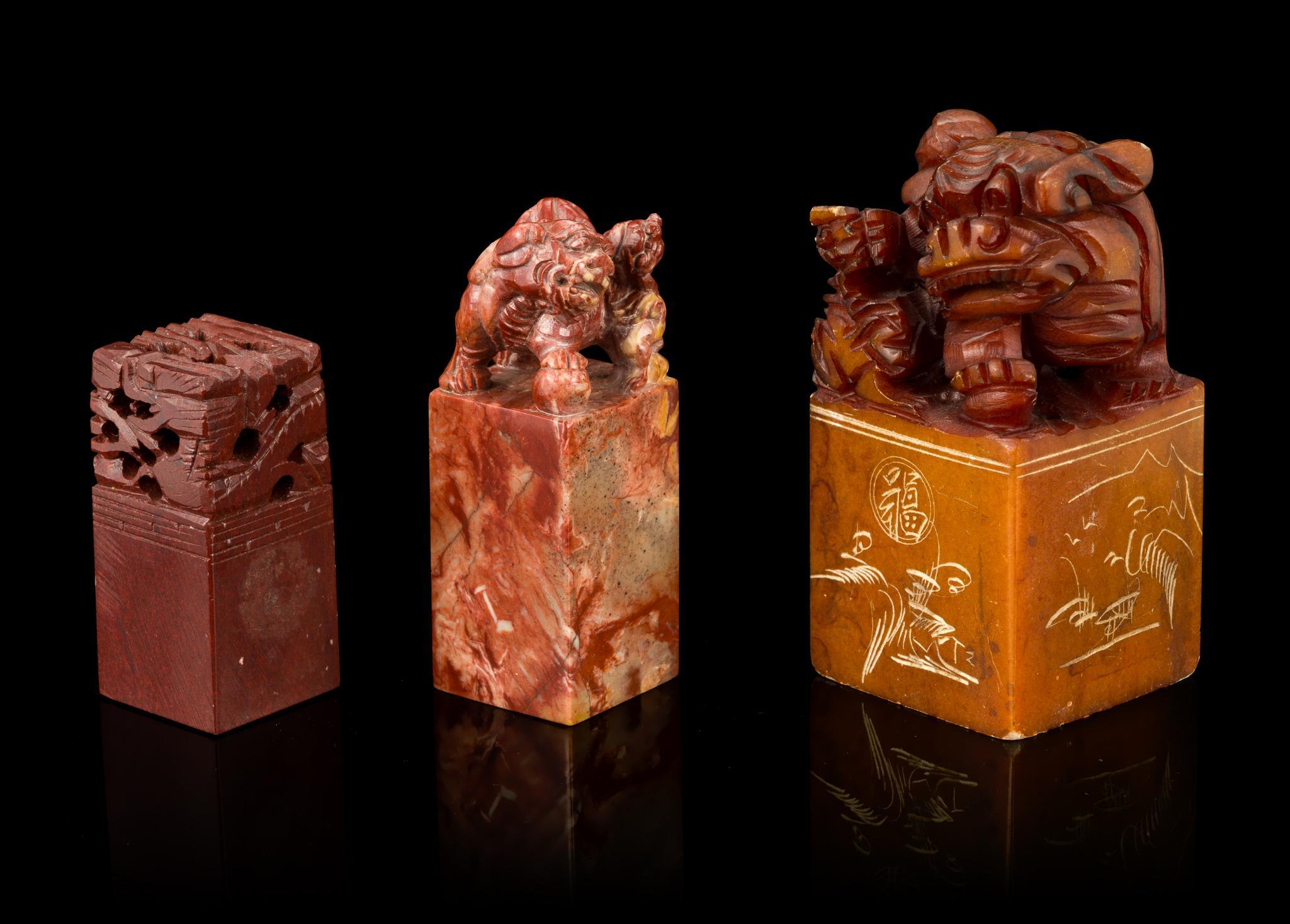 7 Chinese Carvings and Seals