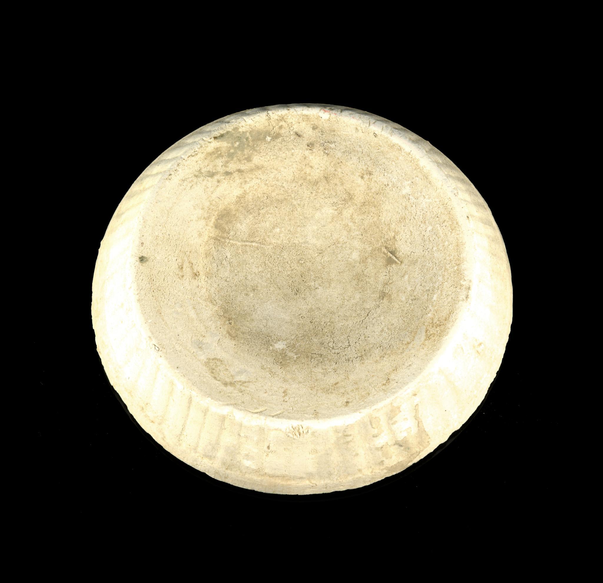 Two Qingbai Molded Circular Lidded Boxes