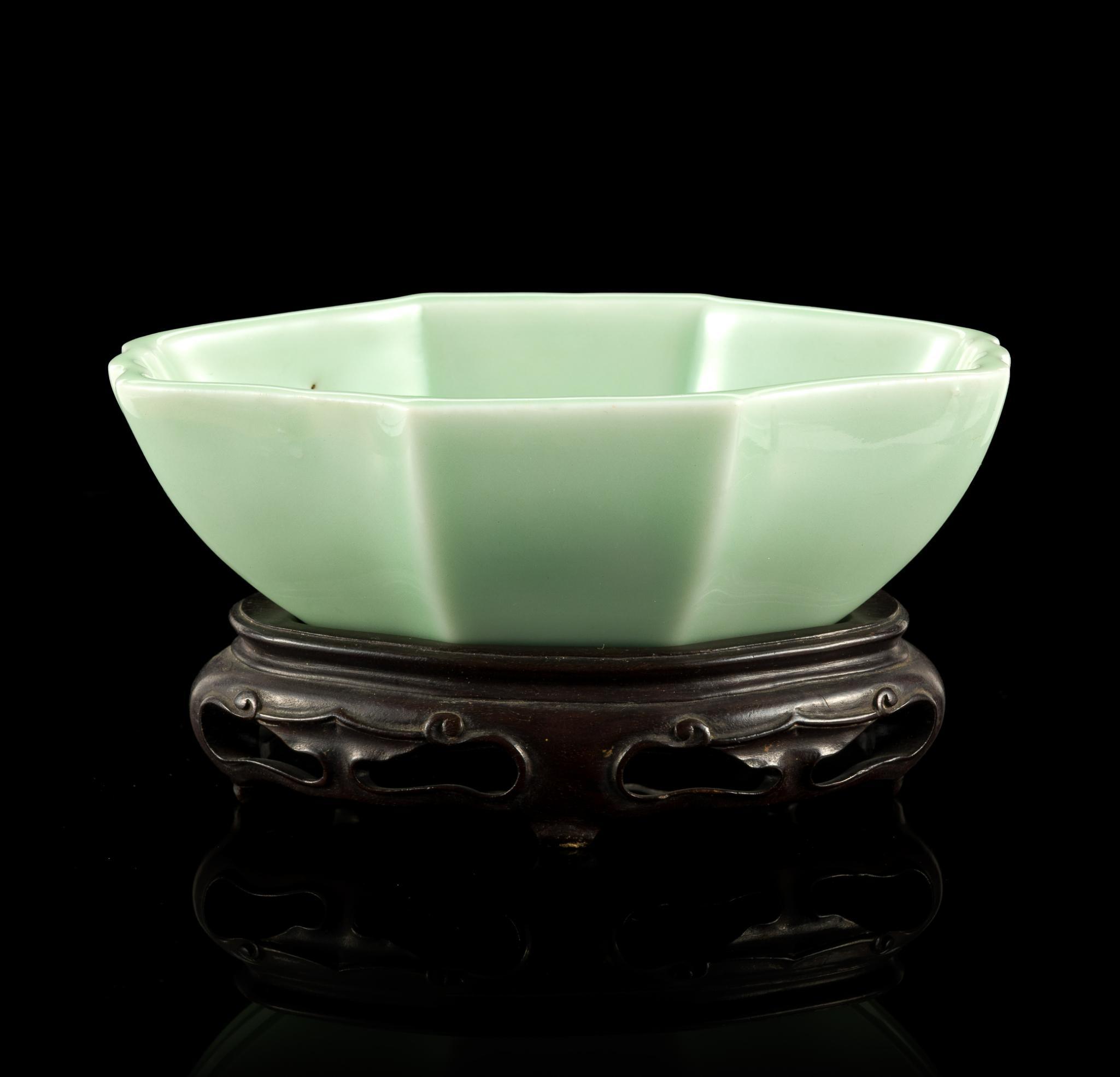 2 Chinese Celadon Vessels
