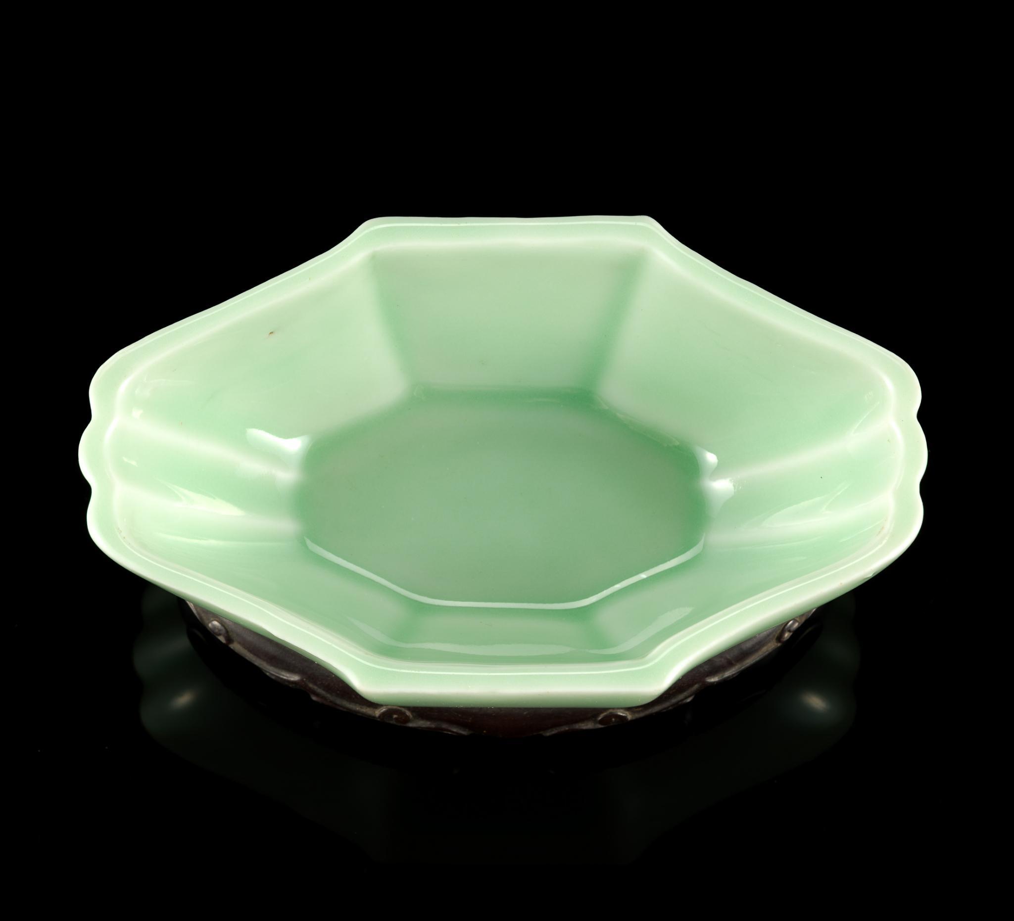 2 Chinese Celadon Vessels