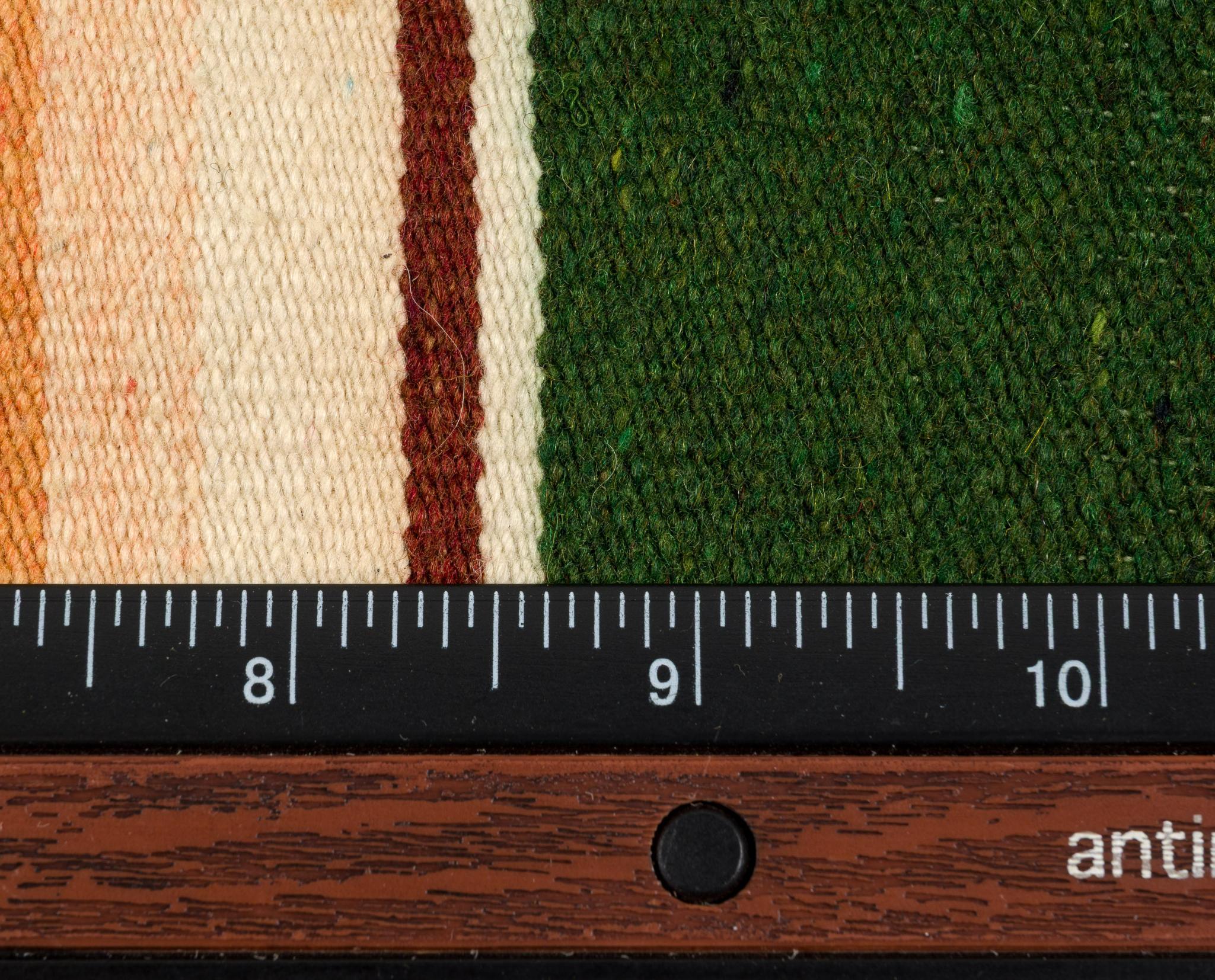 Vintage Mexican Saltillo Rug