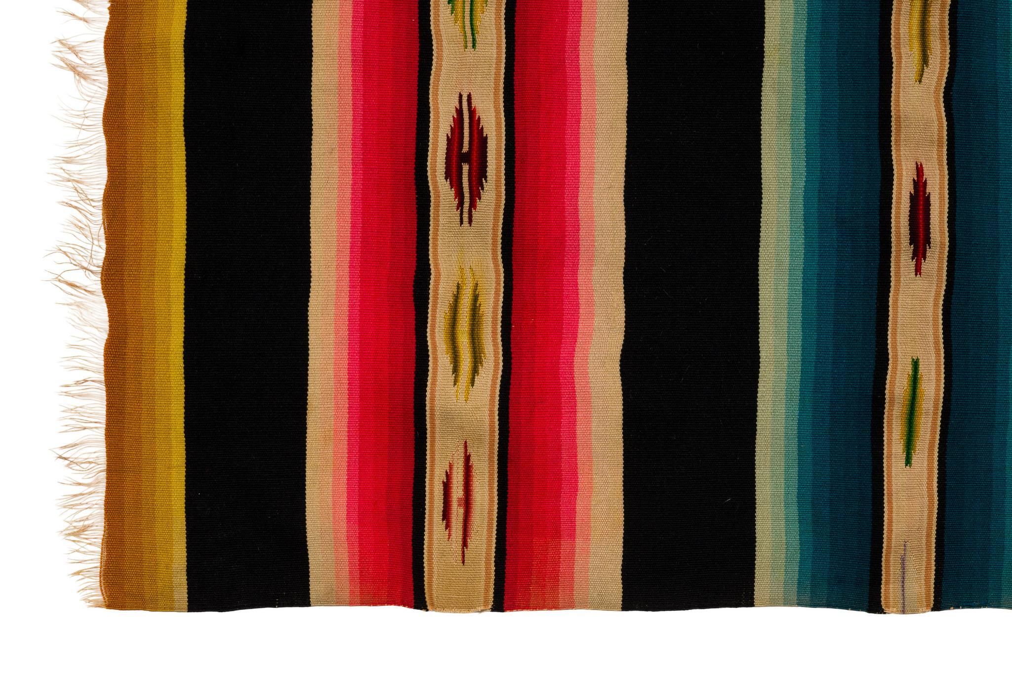 2 Mexican Saltillo Weavings