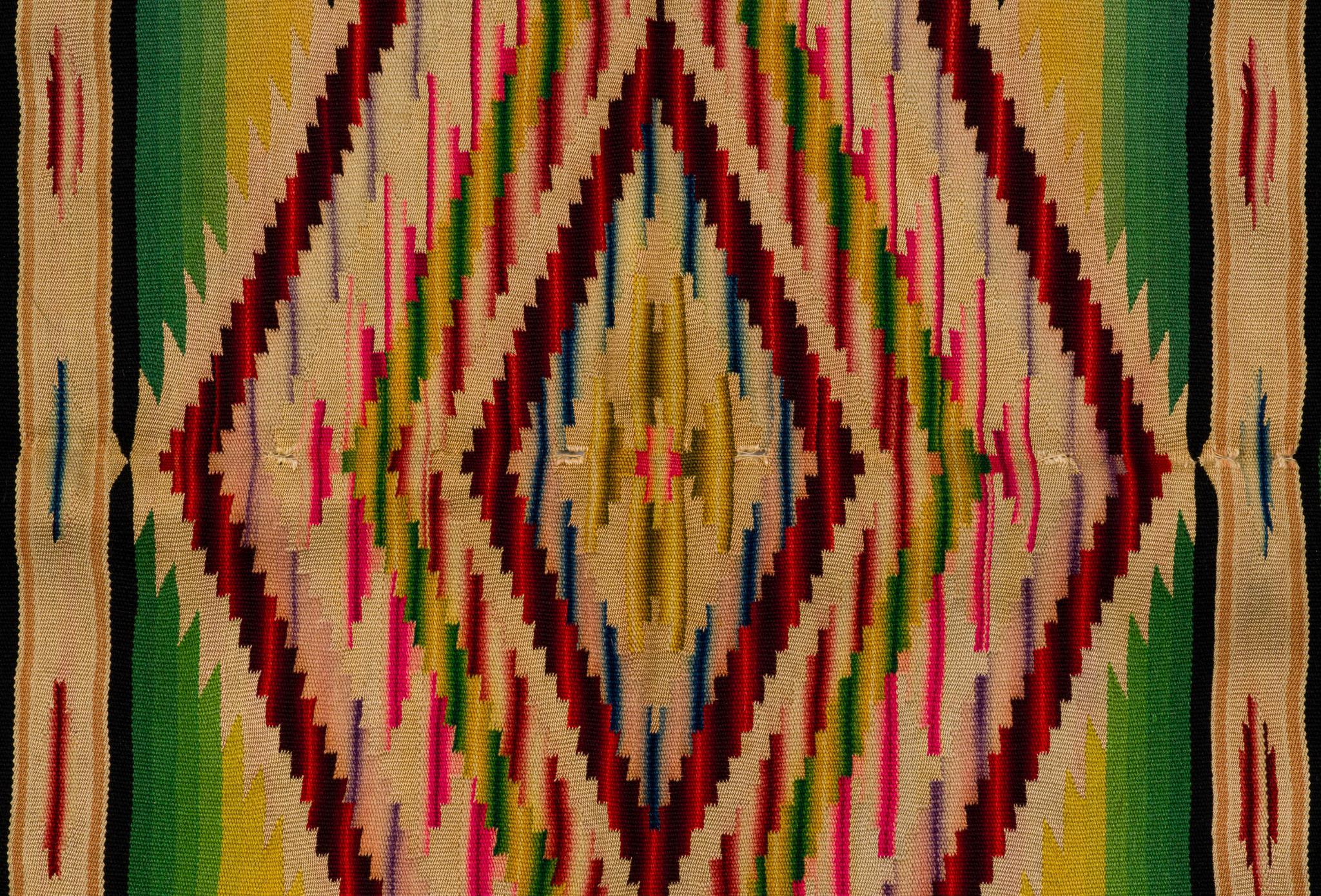 2 Mexican Saltillo Weavings