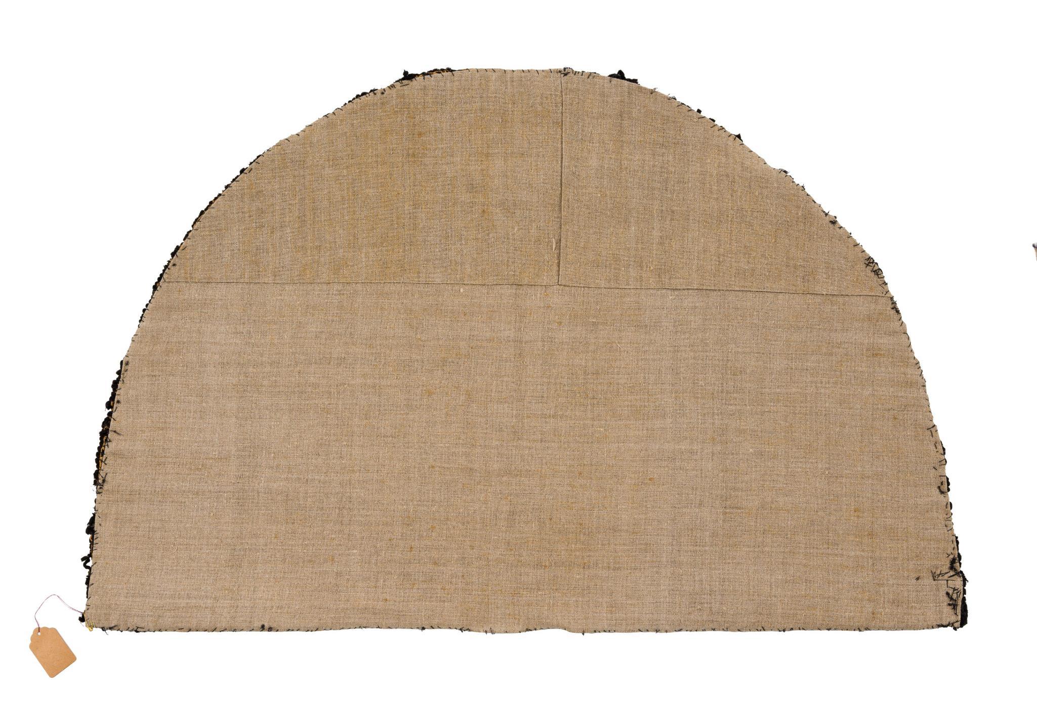 2 Amish Floral Hooked Rugs