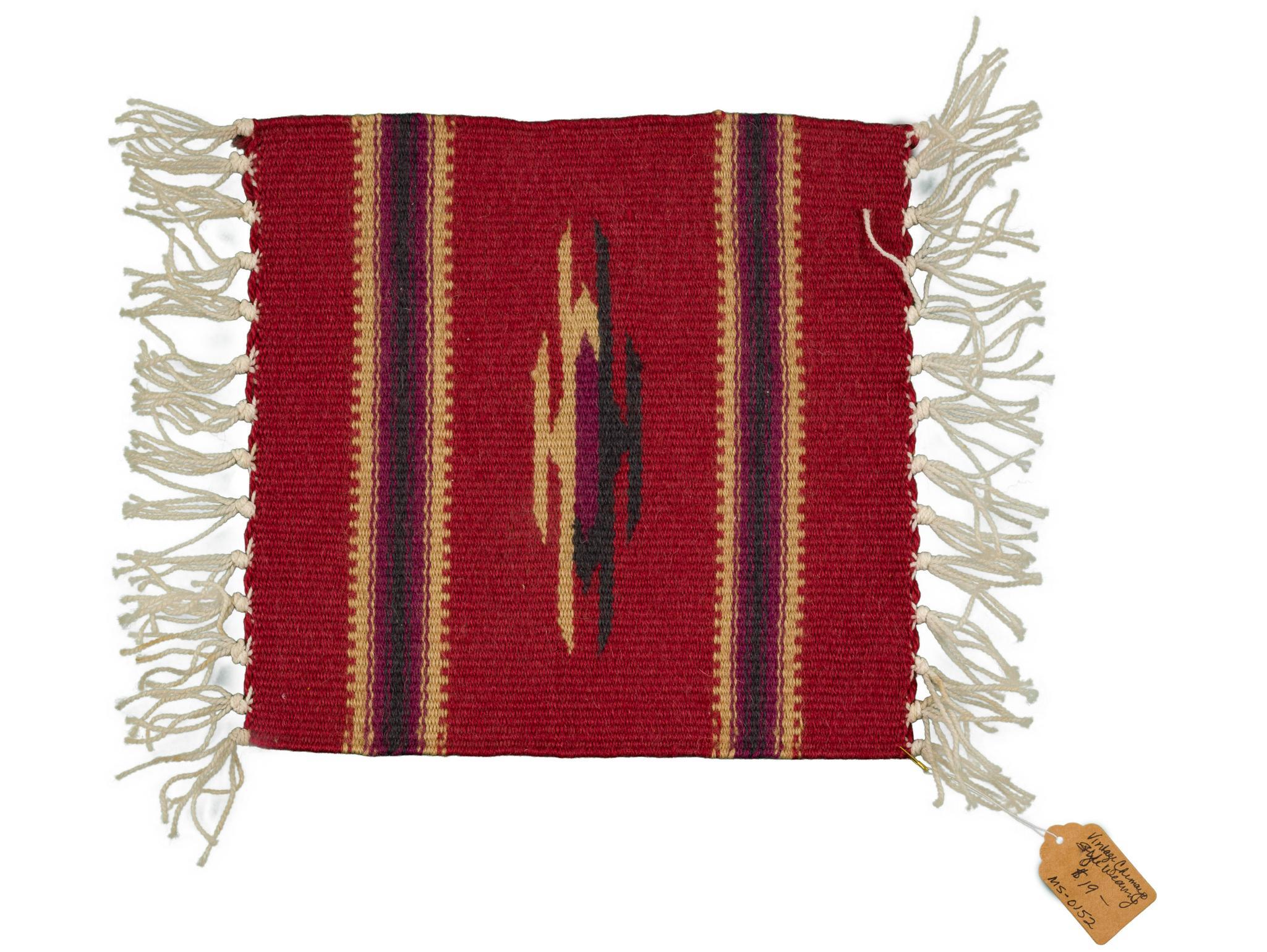 4 Small Chimayo Weavings Incl. Ortega's