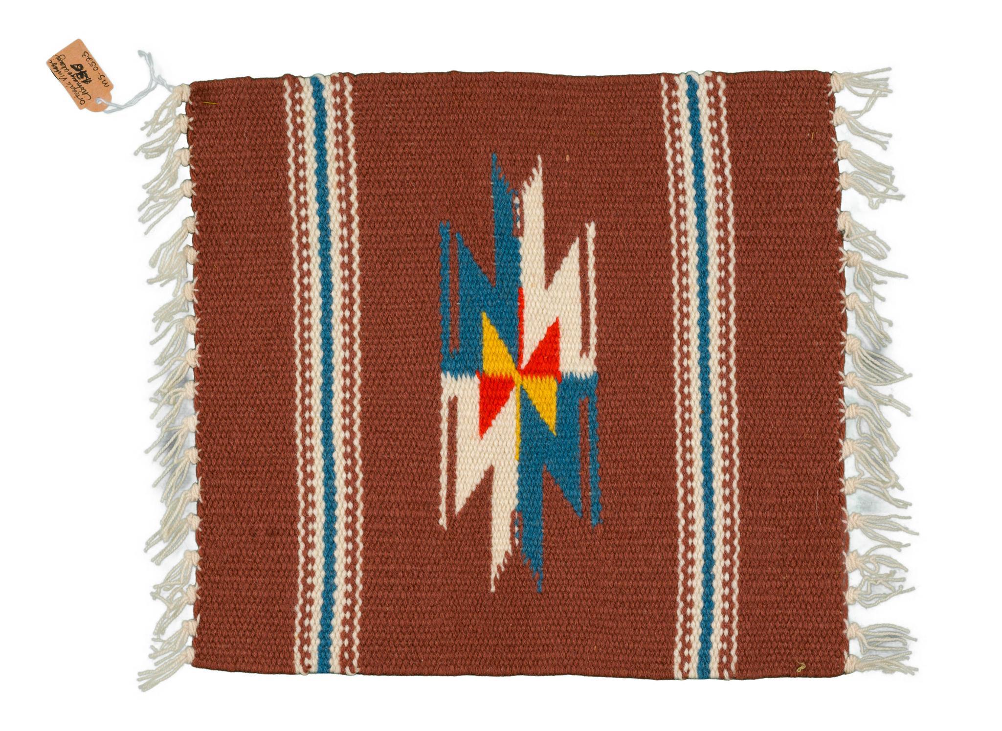 4 Small Chimayo Weavings Incl. Ortega's