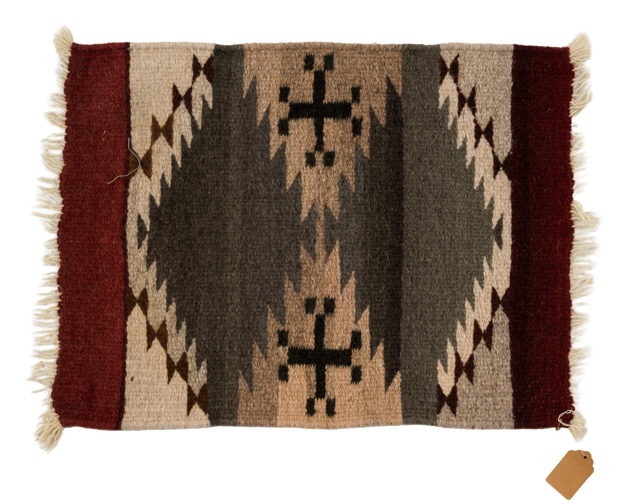 4 Vintage Southwestern Weavings Incl. Ortega's