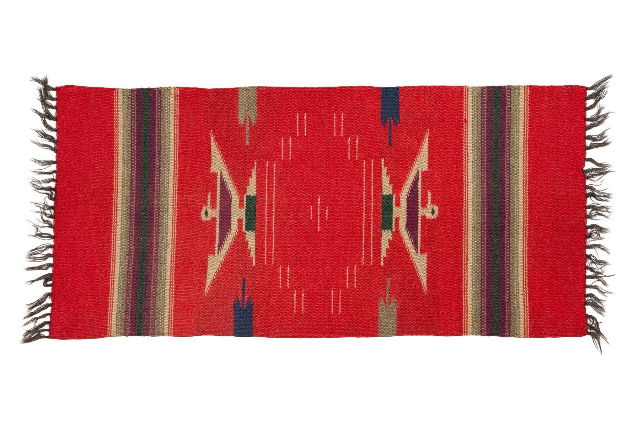Fred Harvey Thunderbird Chimayo Rug