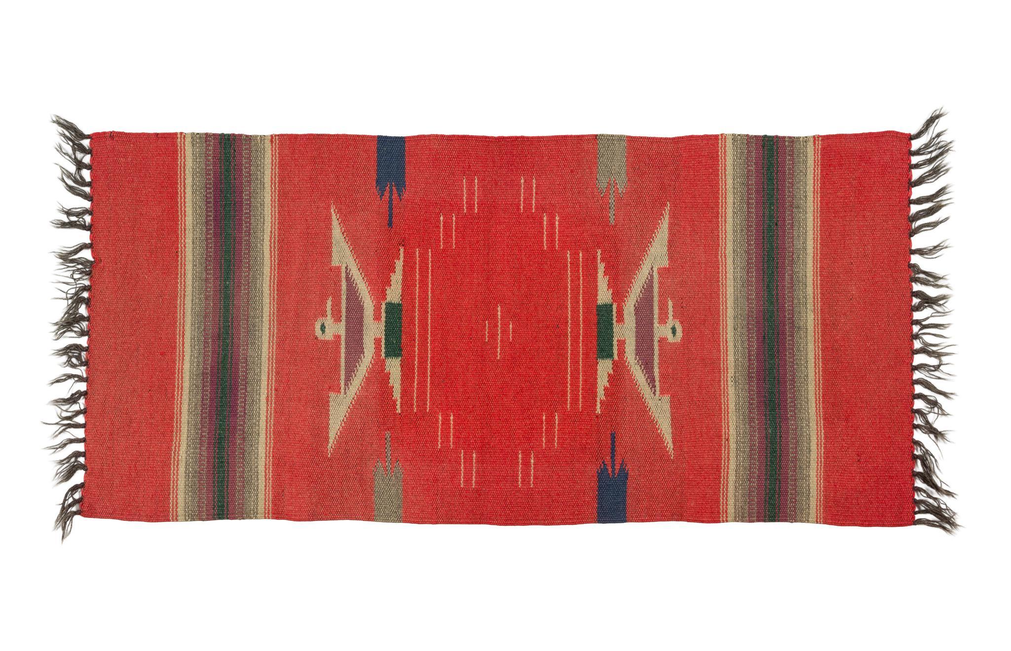 Fred Harvey Thunderbird Chimayo Rug