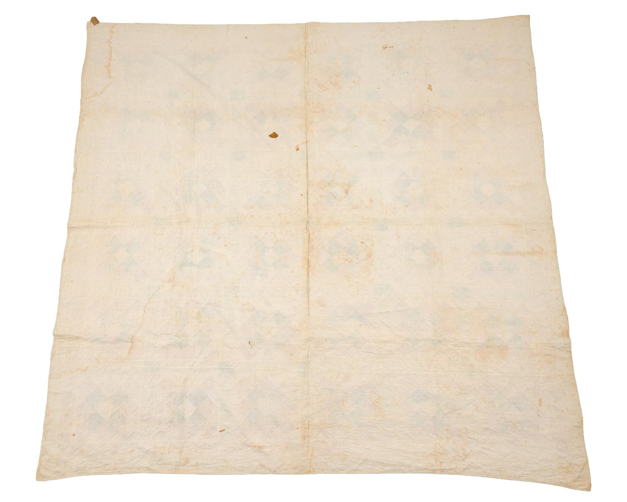 1880s Sixteen Patch Quilt