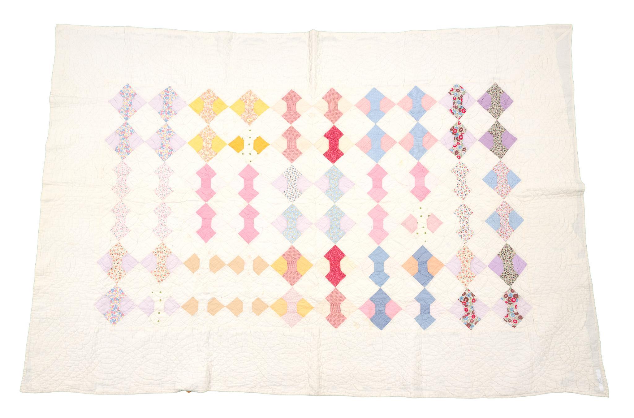 Circa 1940 Bow Tie Quilt