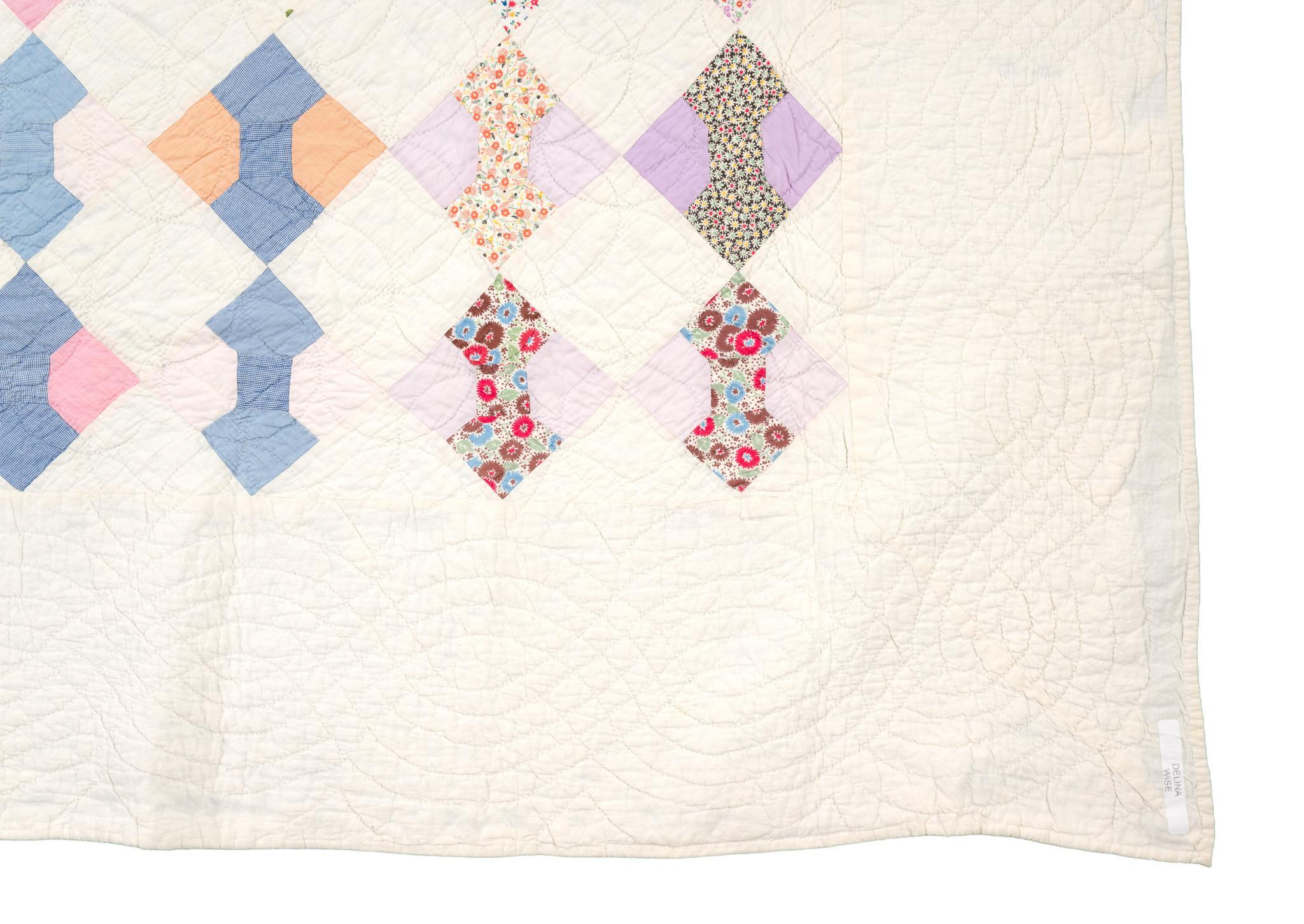 Circa 1940 Bow Tie Quilt
