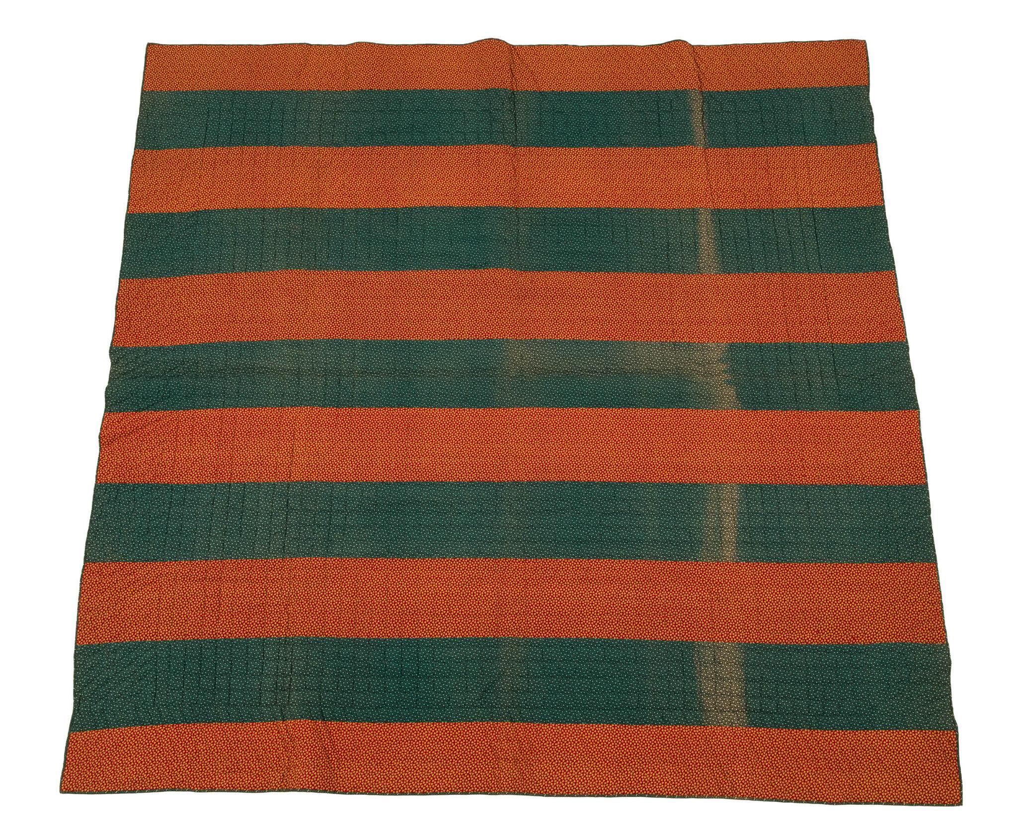 Early 20th C Trip Around the World Quilt