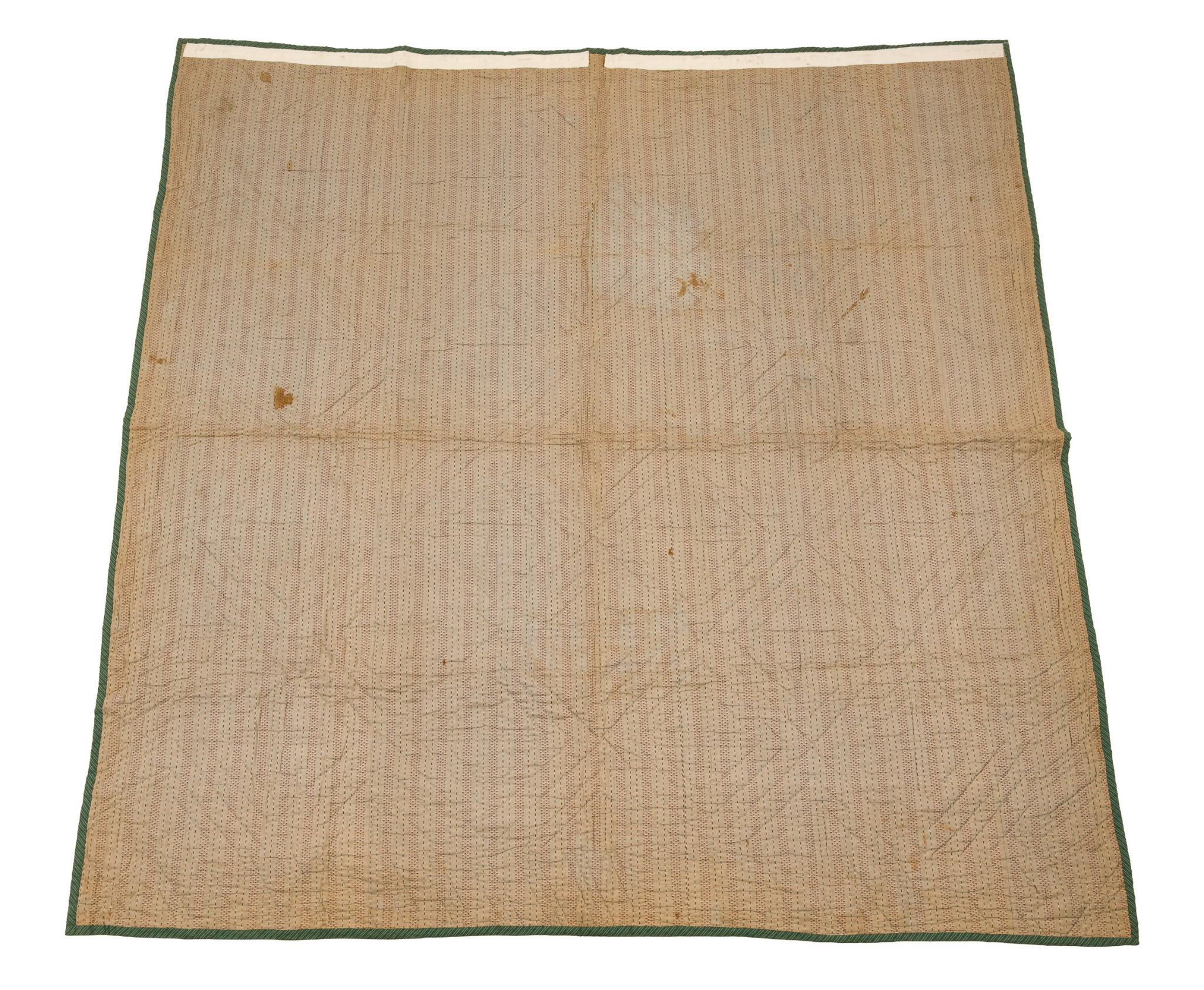 Late 19th C Geometric Scrap Quilt