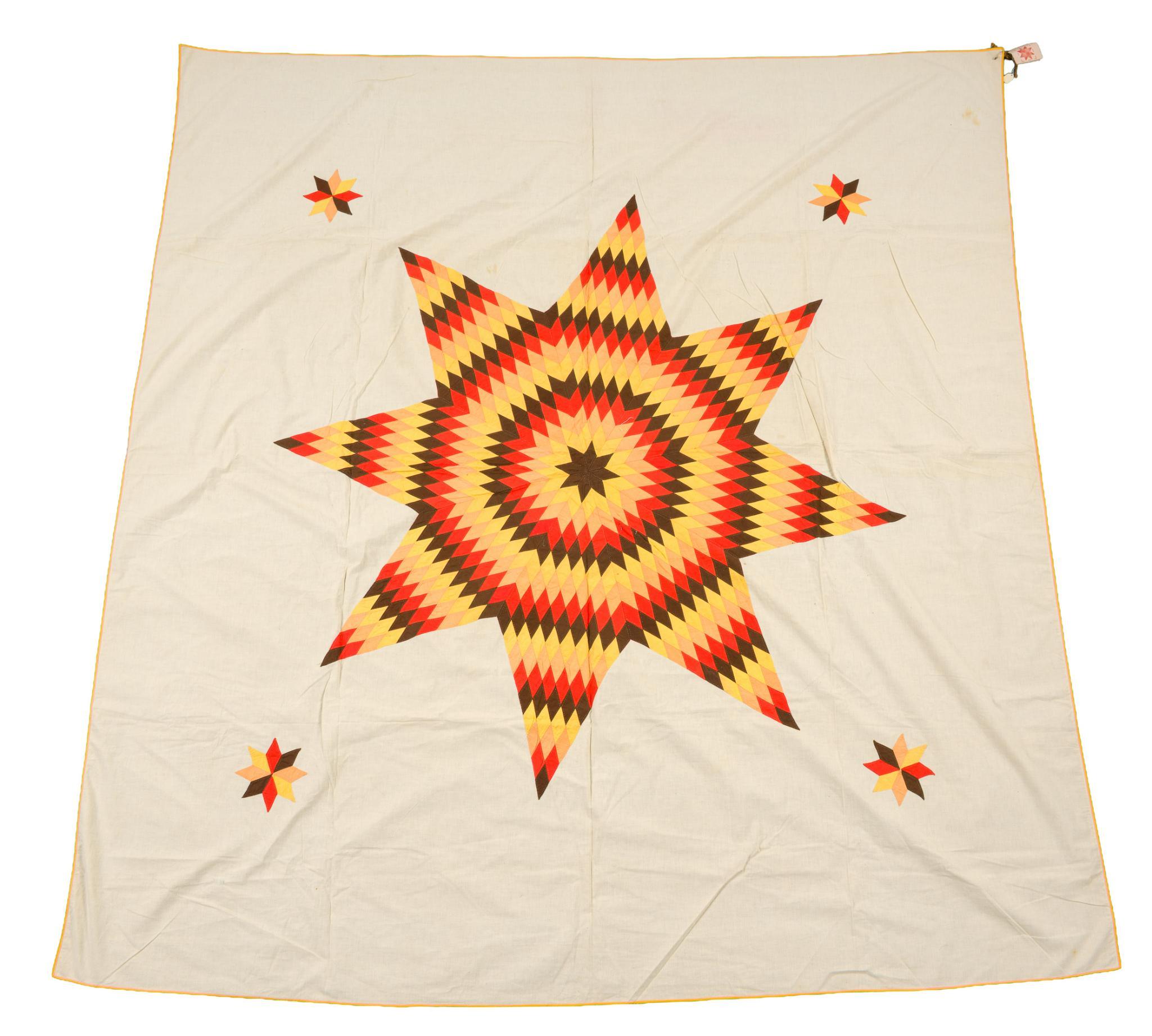 1920s Lone Star Summer Quilt