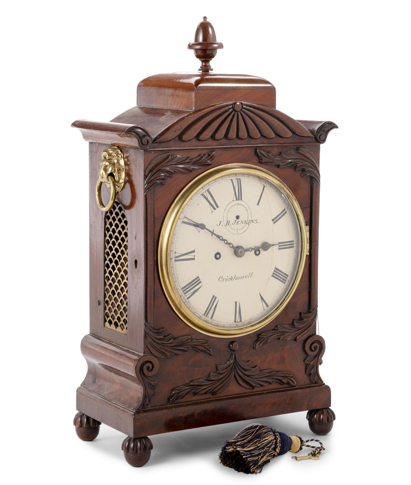 J.B. Jenkins Welsh Victorian Bracket Clock