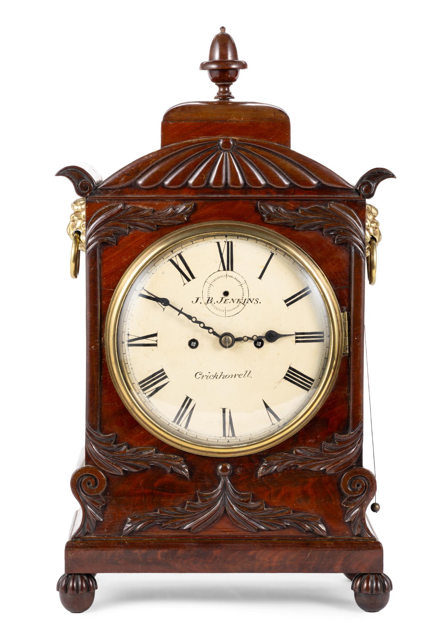 J.B. Jenkins Welsh Victorian Bracket Clock