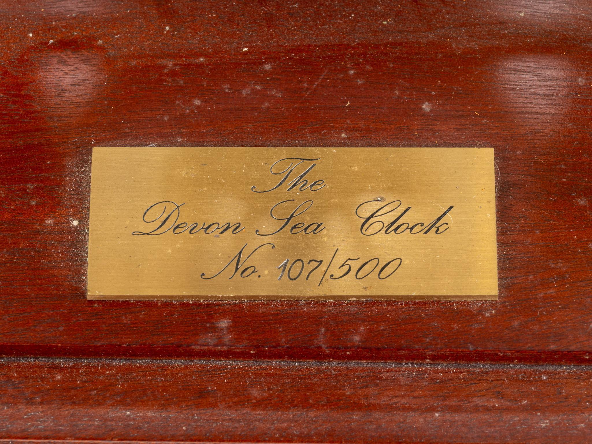 Limited Edition Devon Sea Clock