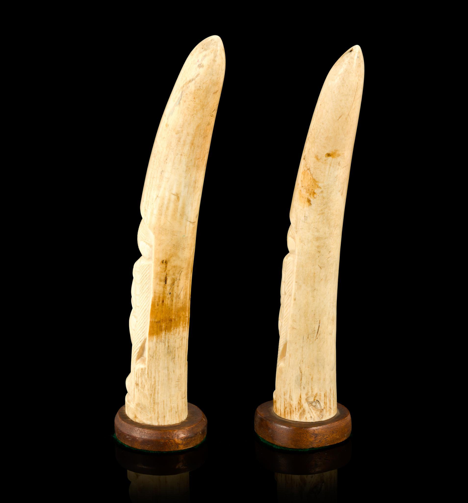 PA RESIDENTS ONLY: African Ivory Figural Carvings