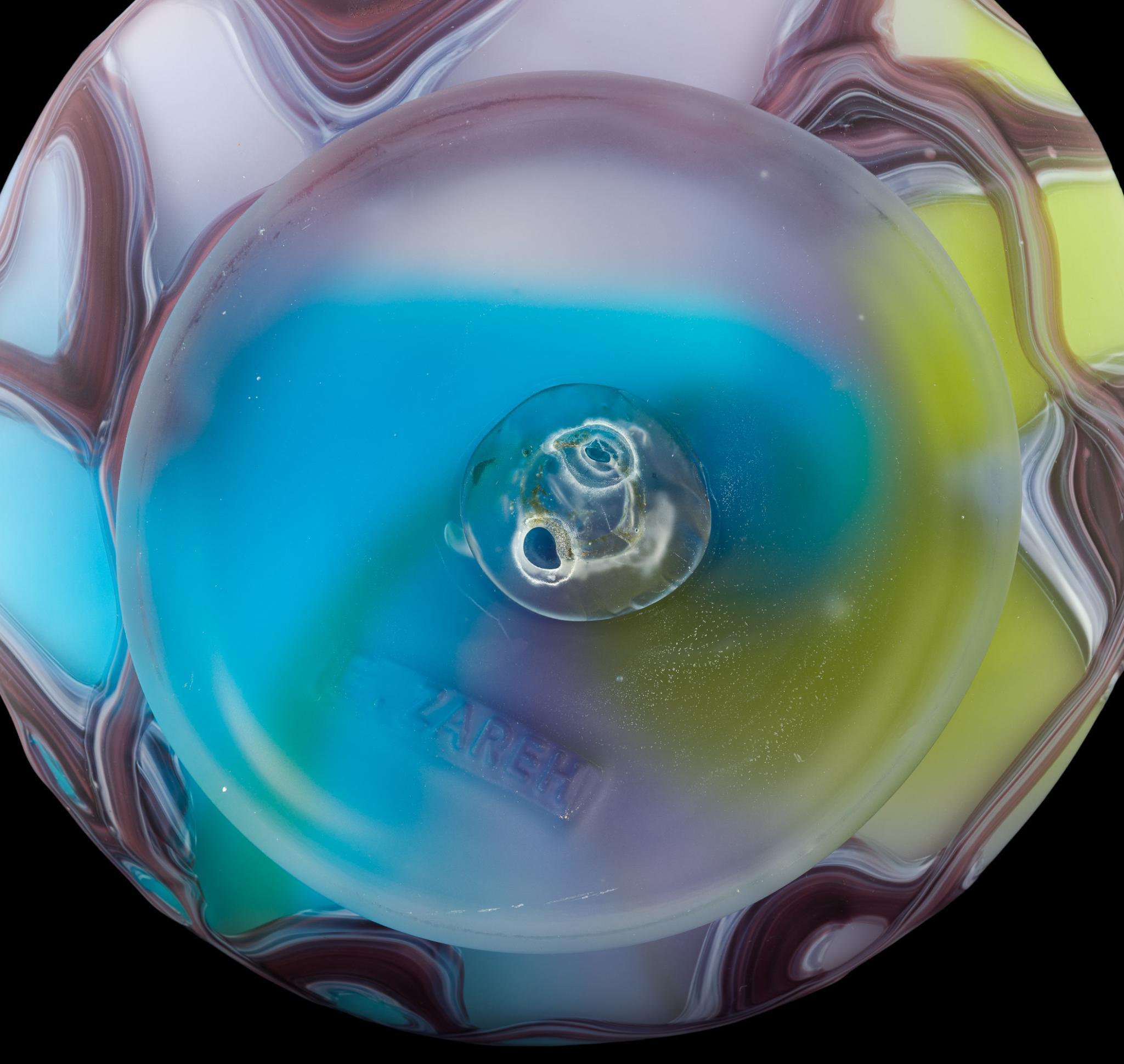 2 Art Glass Vases Incl. Essie Zareh