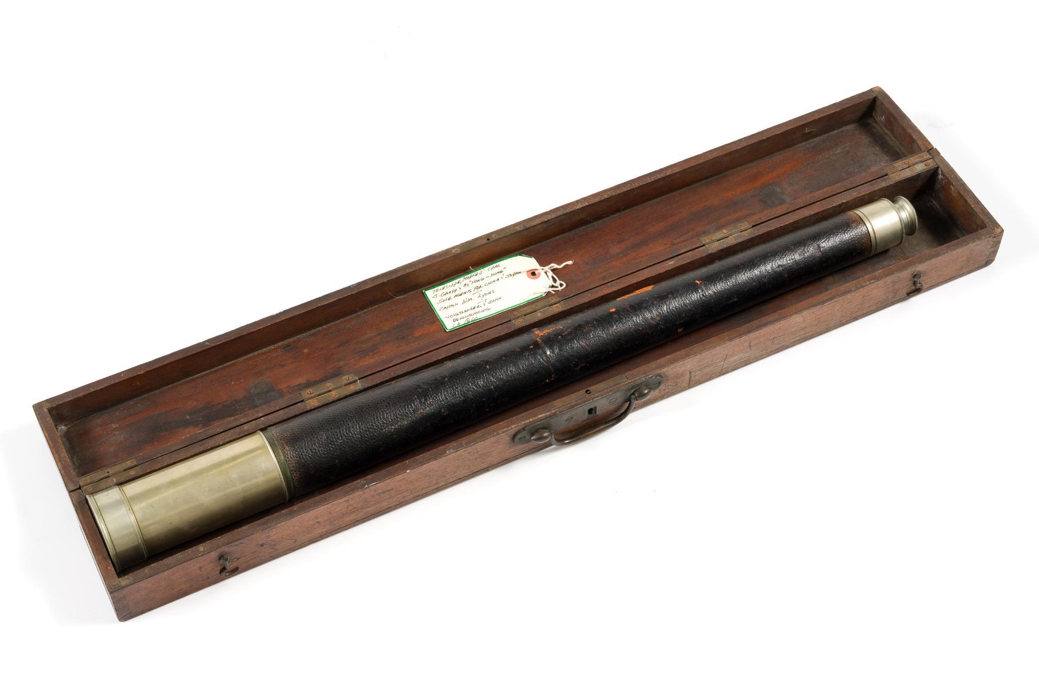 Cased Ship Captain's Telescope