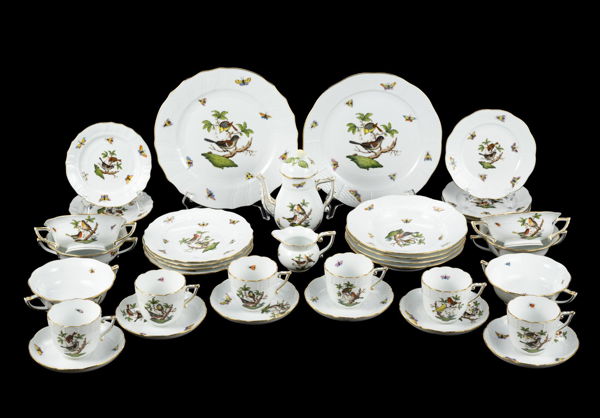 Herend Porcelain Dinner Service